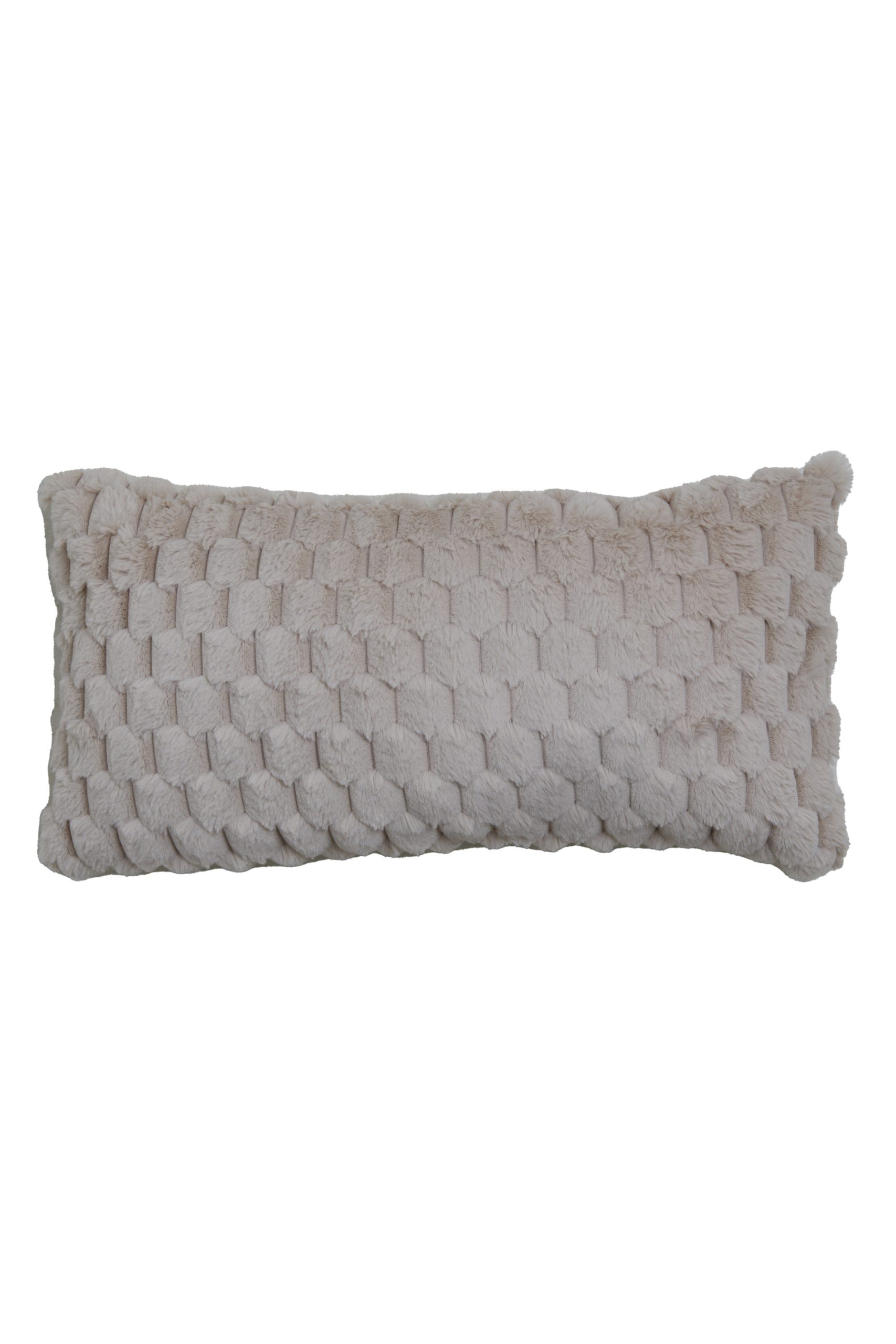 Light & Living Kussen 60x30 cm VIENNE velvet beige