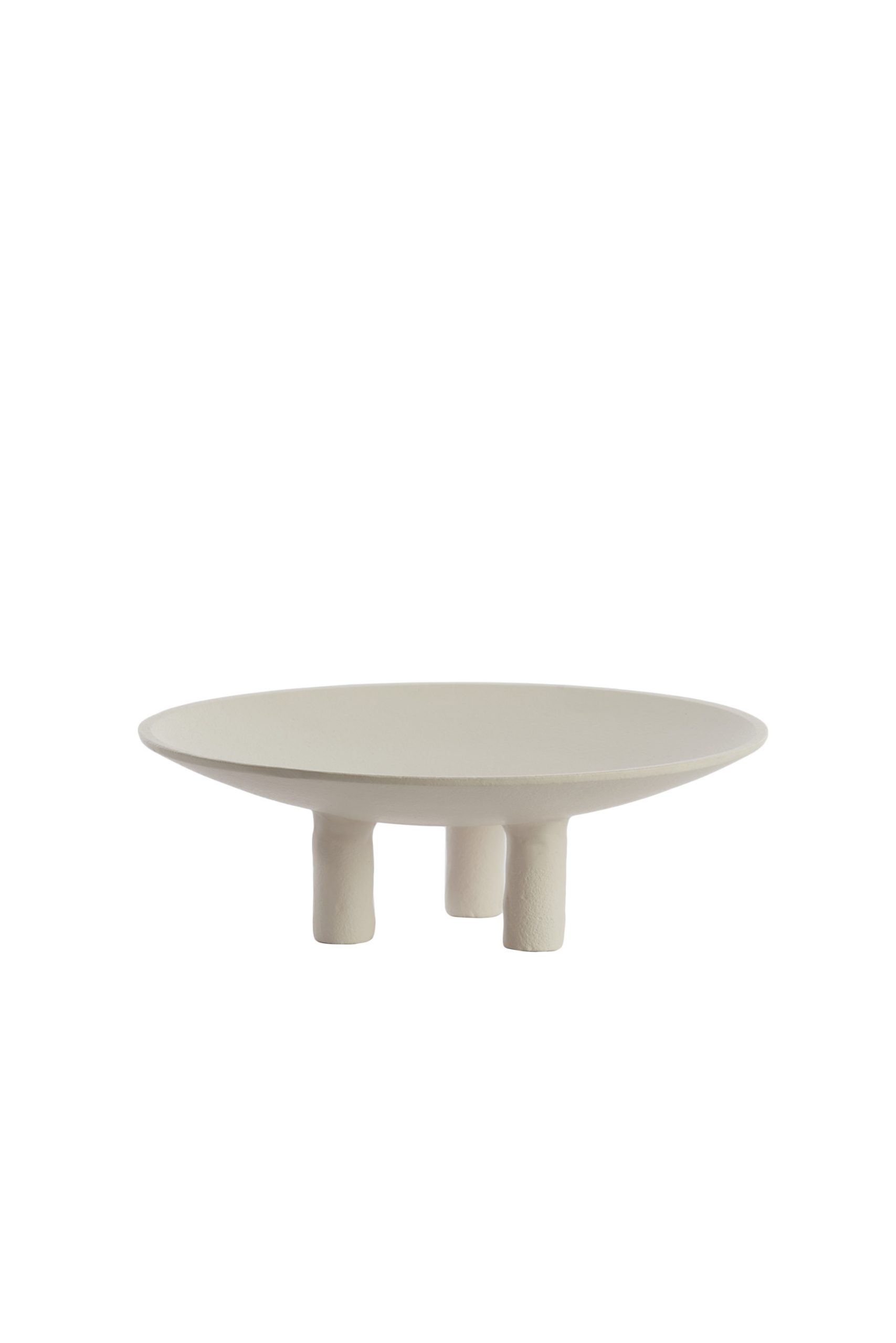 Light & Living Plateau op voet Ø30,5x10,5 cm TABUA crème