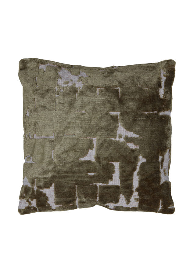 Light & Living Kussen 45x45 cm HUSLIA groen