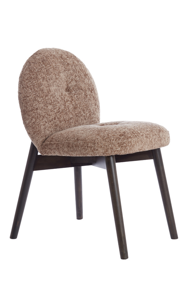 Light & Living Eetkamerstoel 59x50x83 cm SINOSA licht bruin+hout dnkr bruin