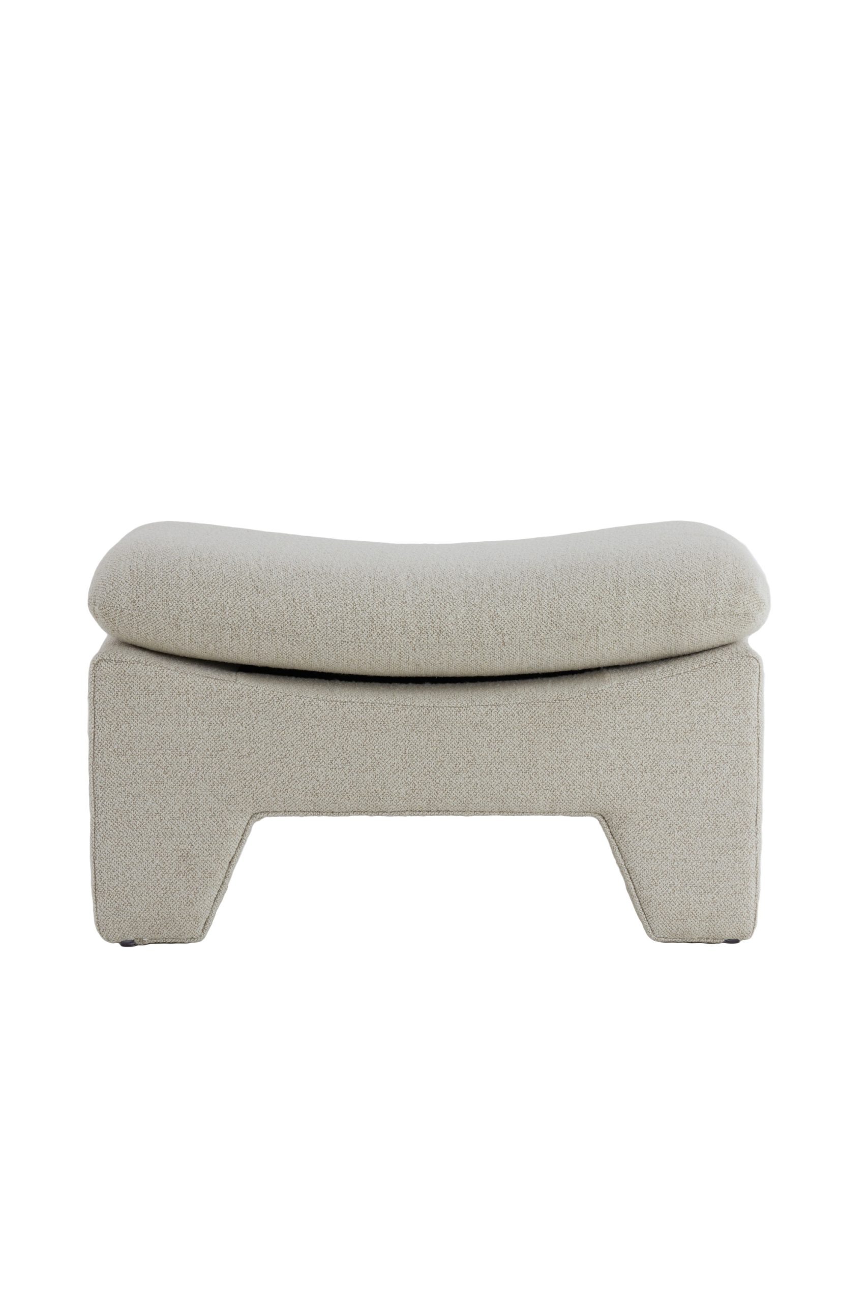 Light & Living Poef 80x40x48,5 cm DASHA beige