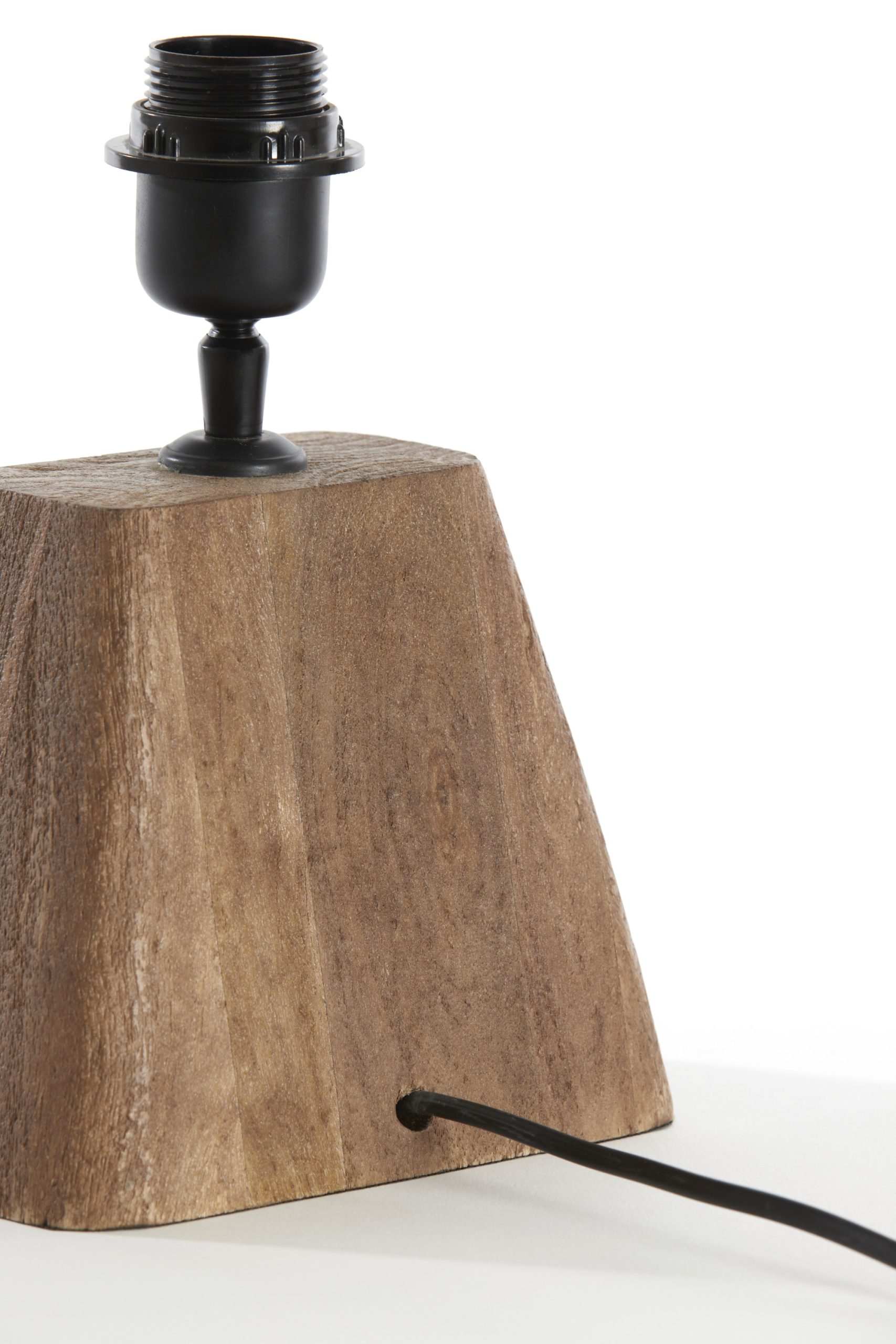 Light & Living Lampvoet 18x13x15 cm KARDAN hout mat bruin