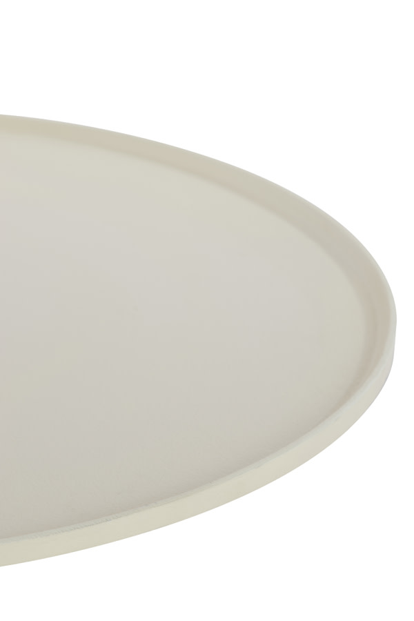 Light & Living Schaal Ø60x1,5 cm MAES crème