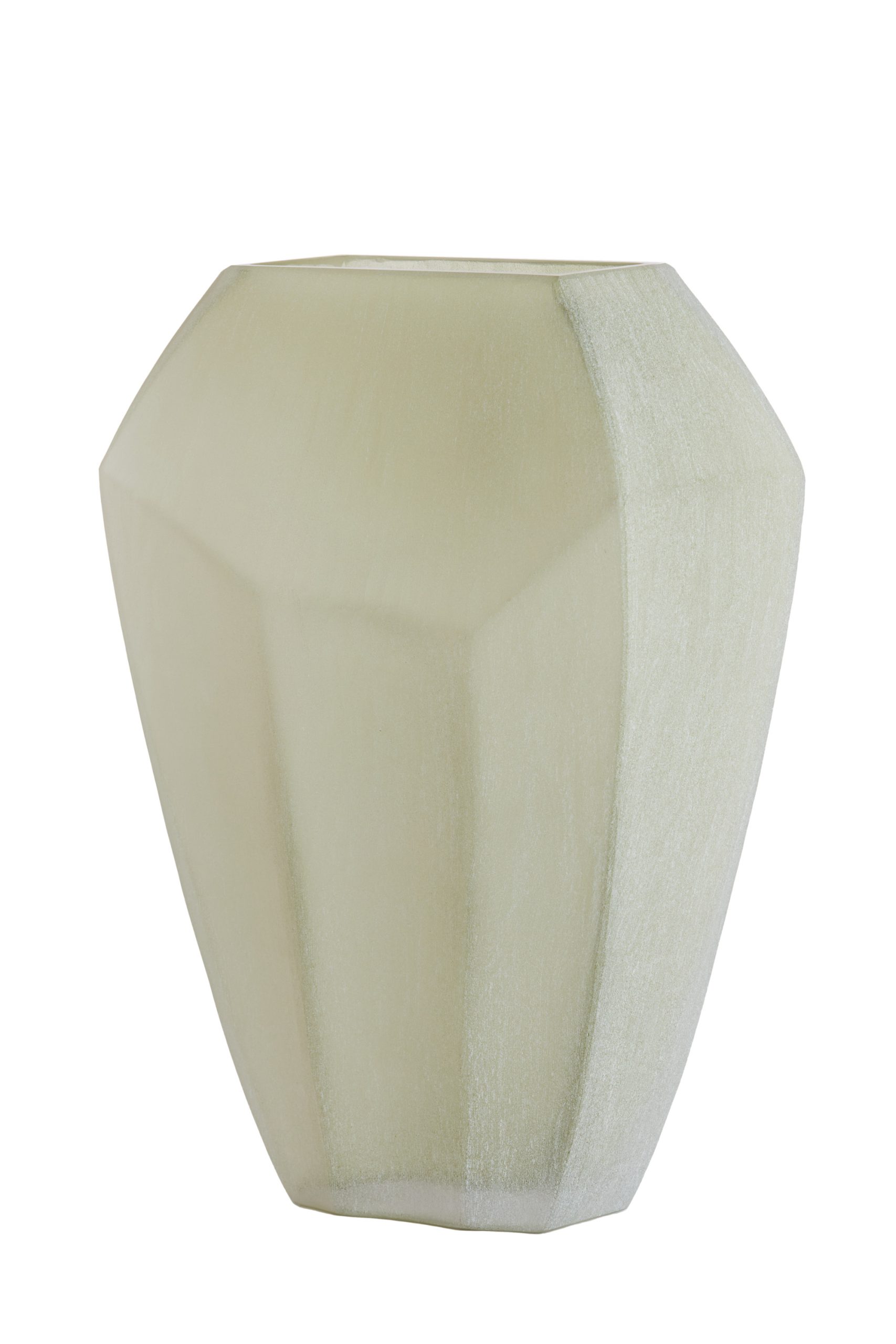 Light & Living Vaas 30x16x44,5 cm VIONNA glas olijf groen