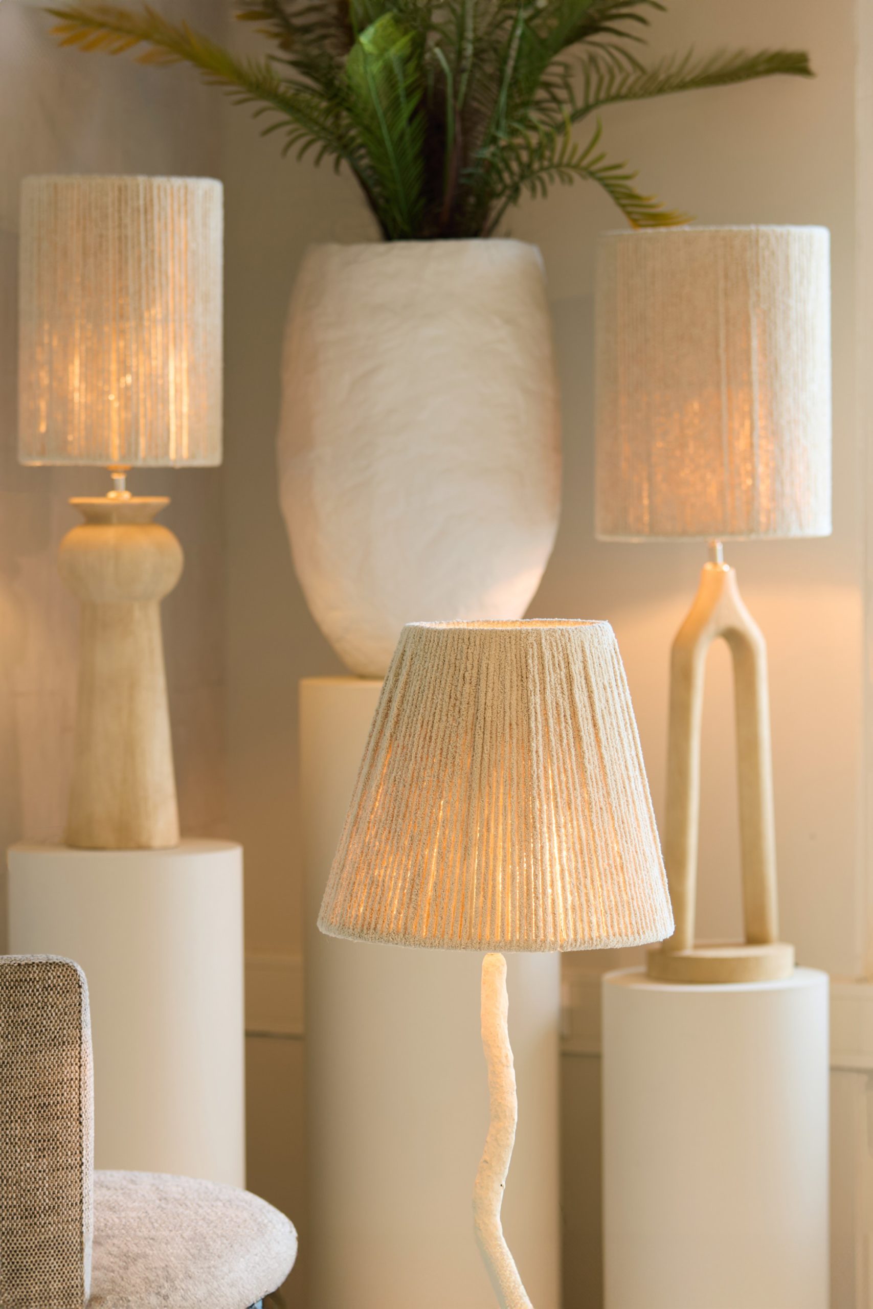 Light & Living Lampvoet Ø20x55 cm XITTA hout mat naturel