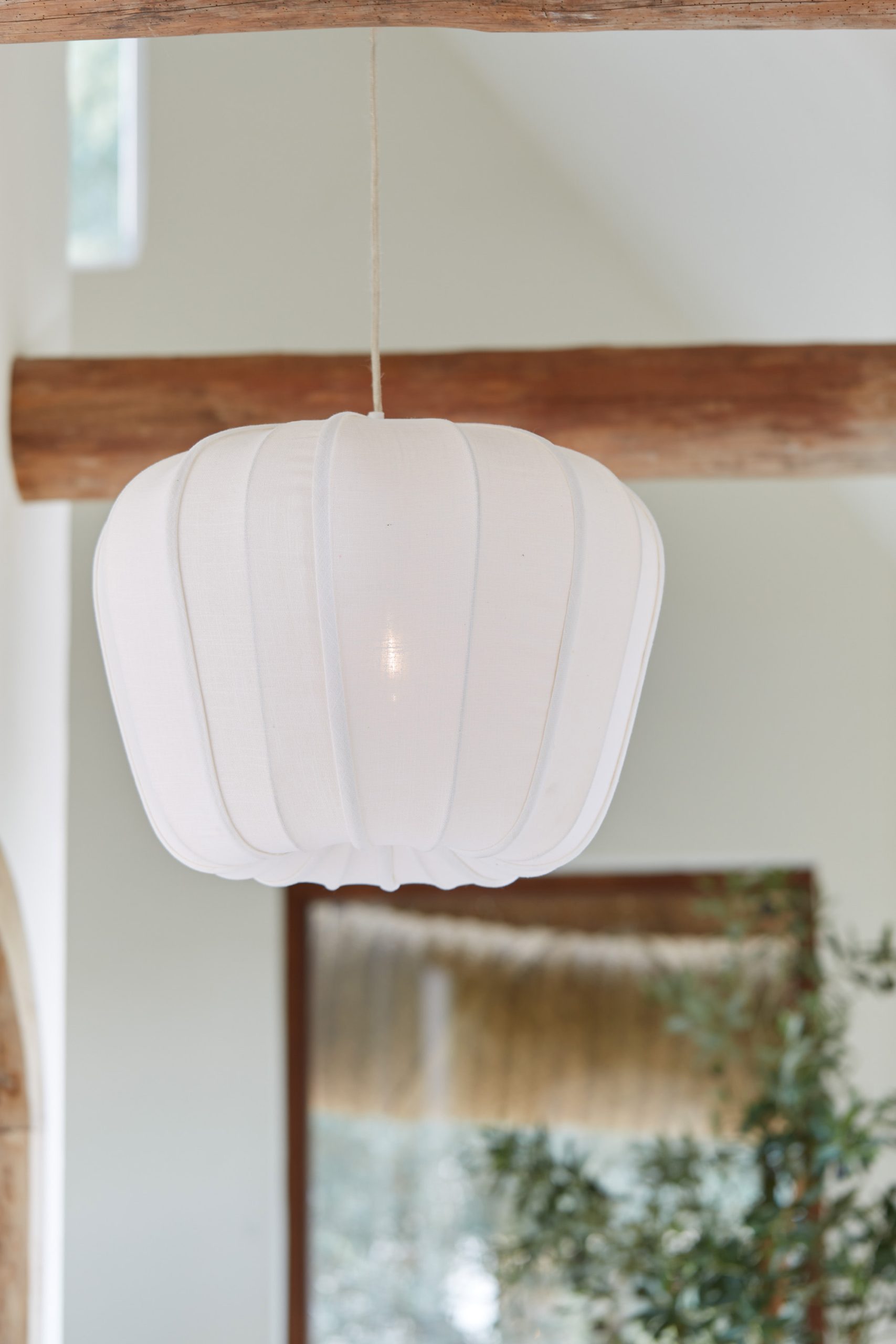Light & Living Hanglamp Ø60x45 cm ZUBEDO wit