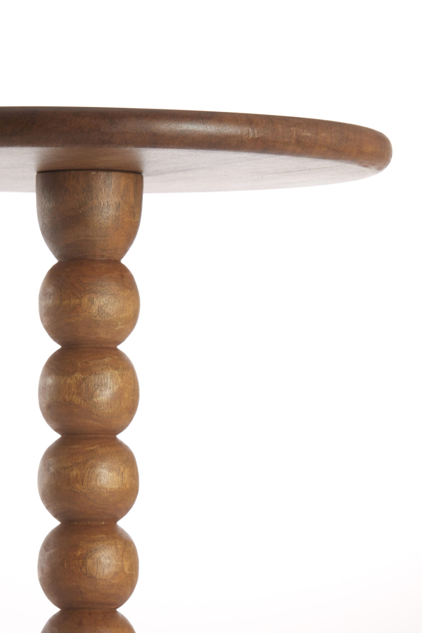 Light & Living Bijzettafel Ø35x54 cm VEGLIO hout olie bruin