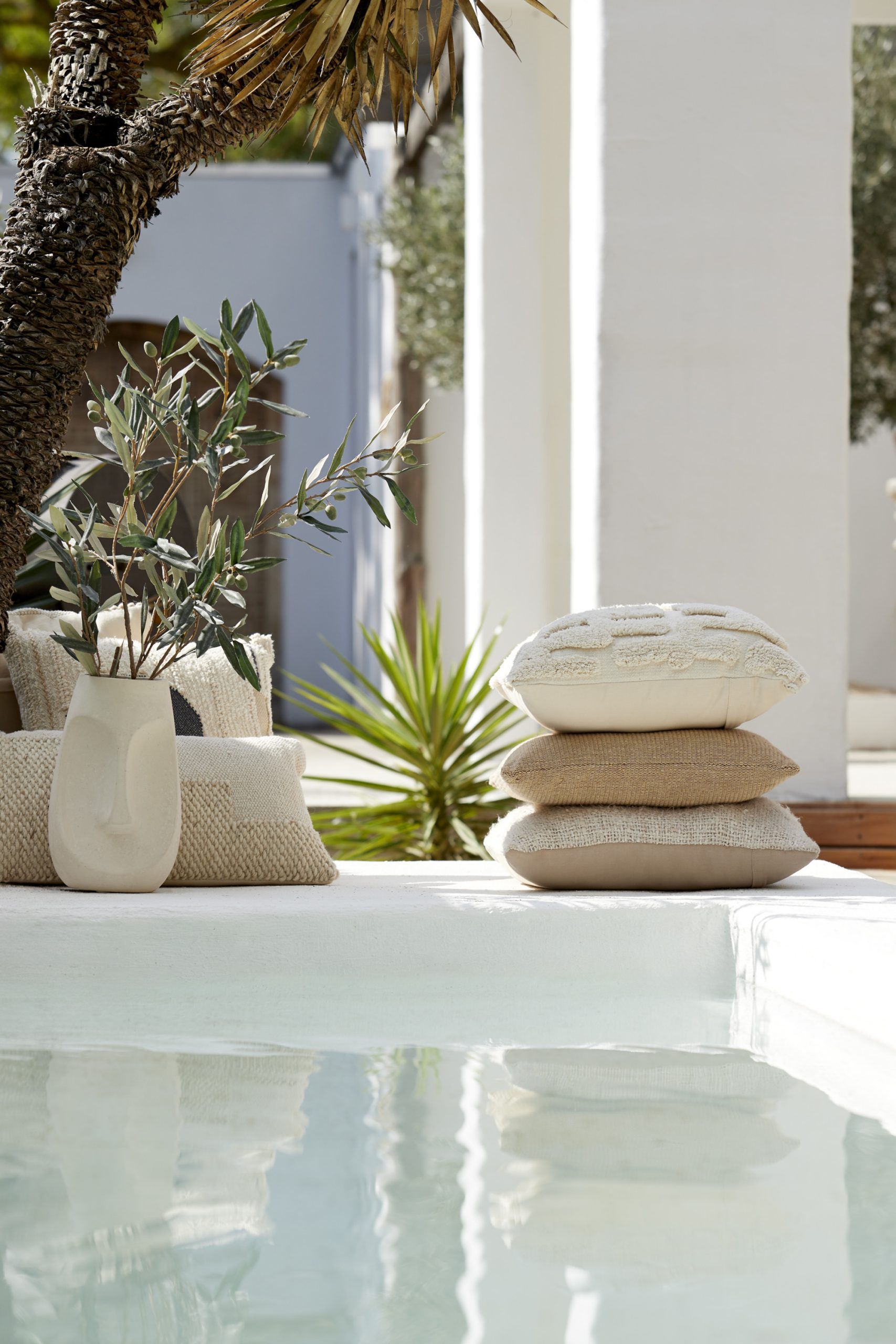 Light & Living Pot deco 21x18x36 cm FACE naturel