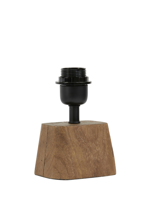 Light & Living Lampvoet 11x9x19 cm KARDAN hout mat bruin