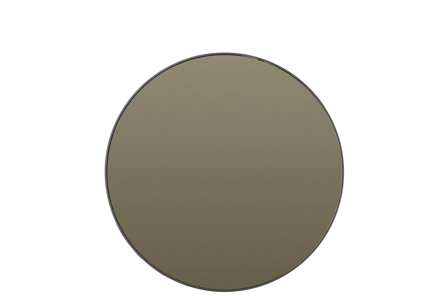 Light & Living Spiegel Ø70 cm ESPEJO smoke glas+zwart