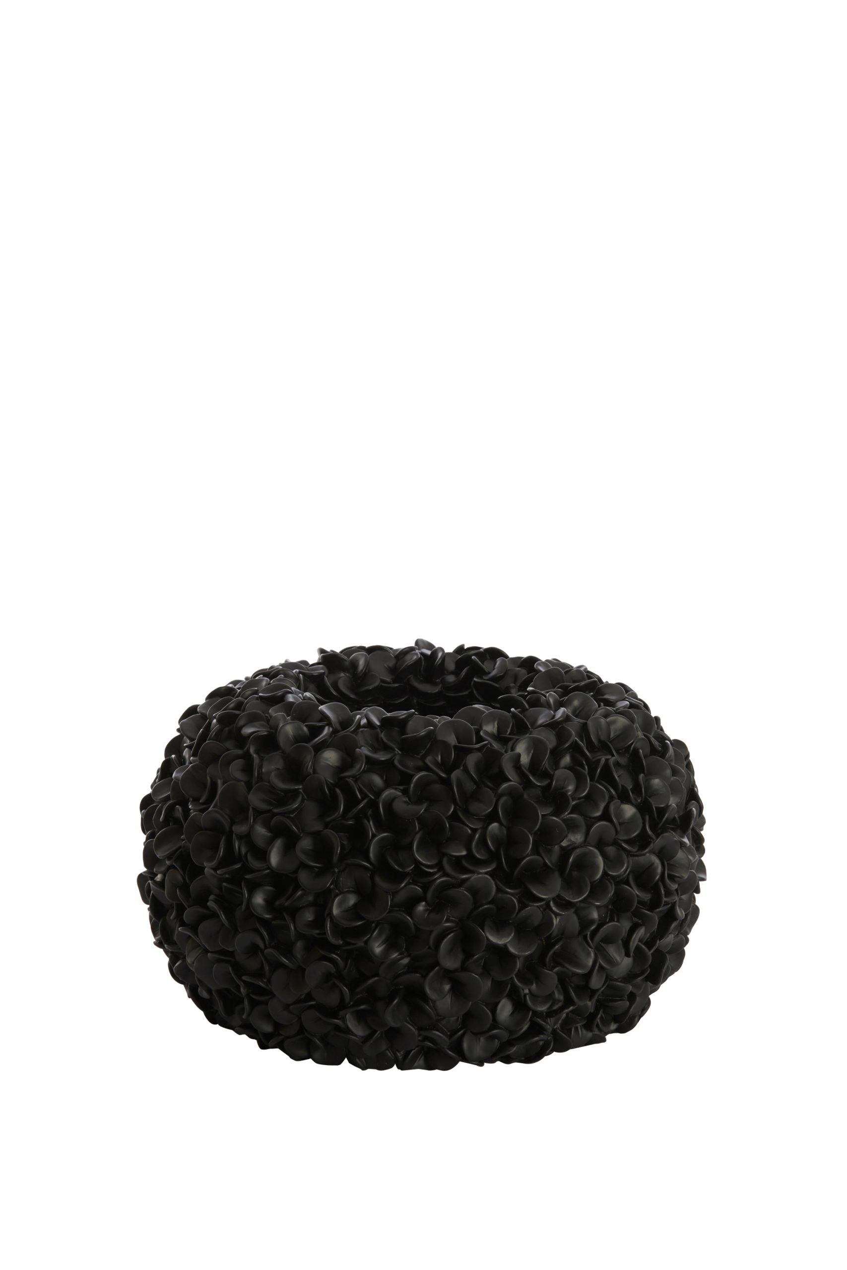 Light & Living Vaas deco Ø38x23 cm PHYLIA mat zwart