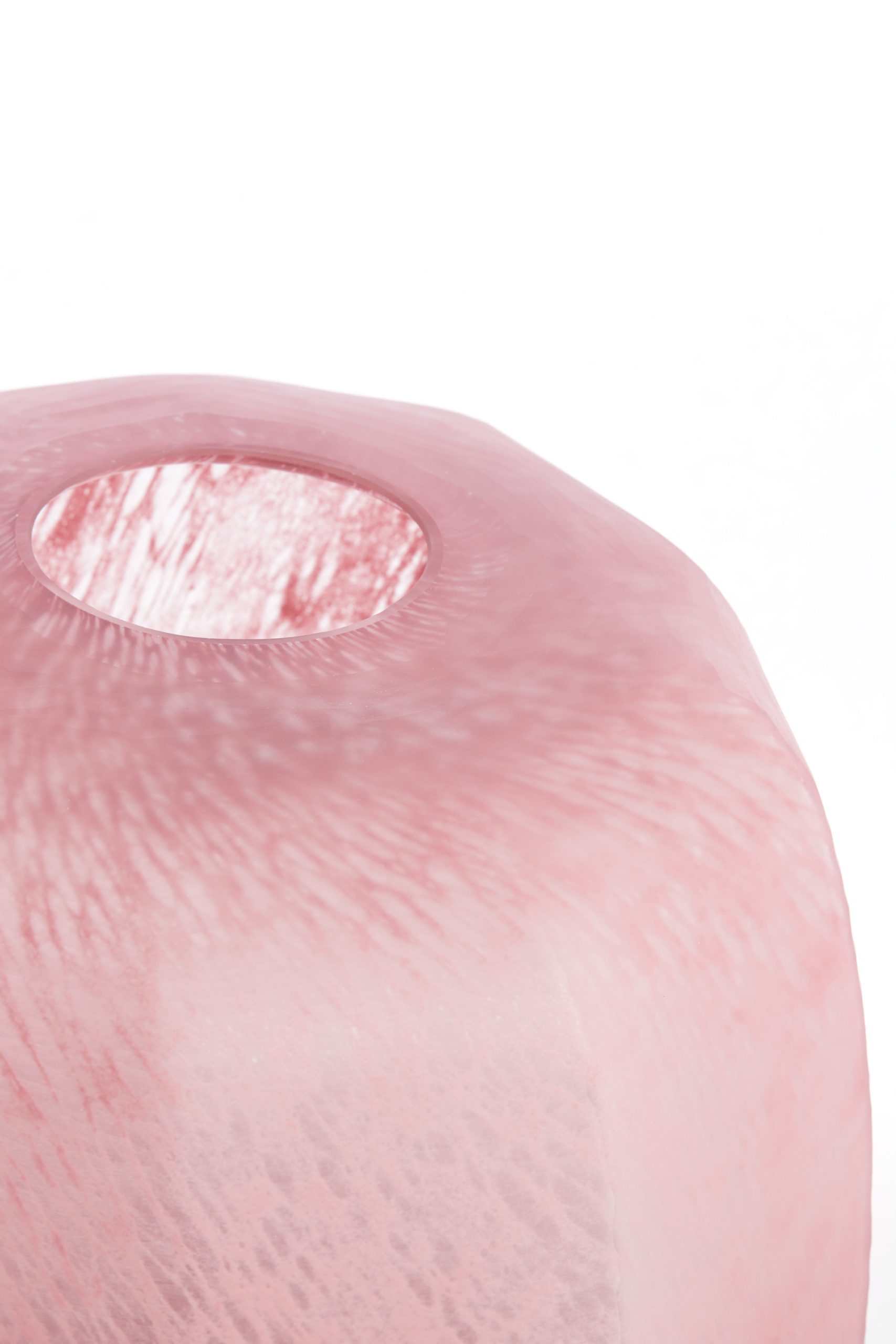 Light & Living Vaas Ø33x42 cm PACENGO glas koraal-licht roze