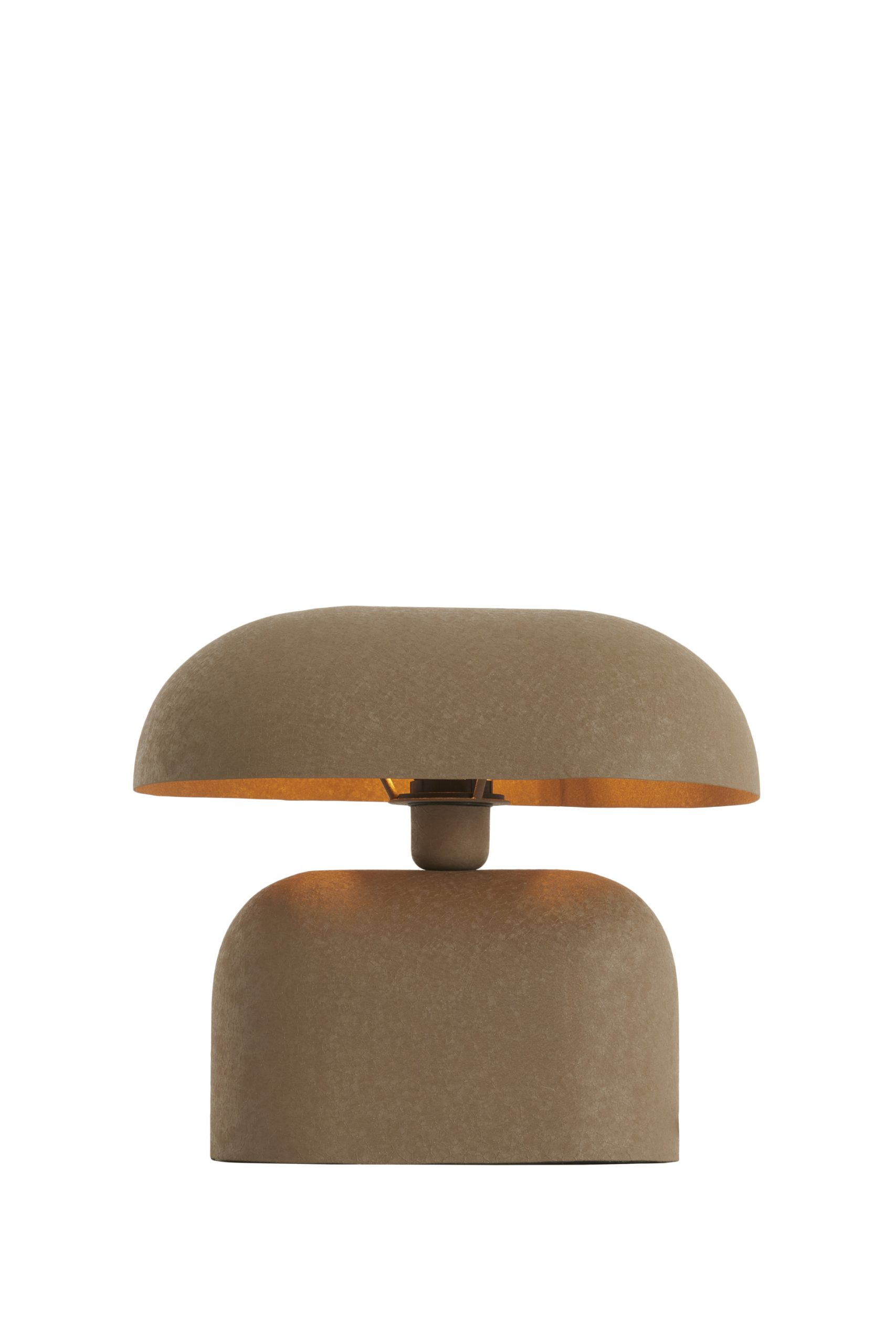 Light & Living Tafellamp 34x21x30 cm TODD mat donker bruin