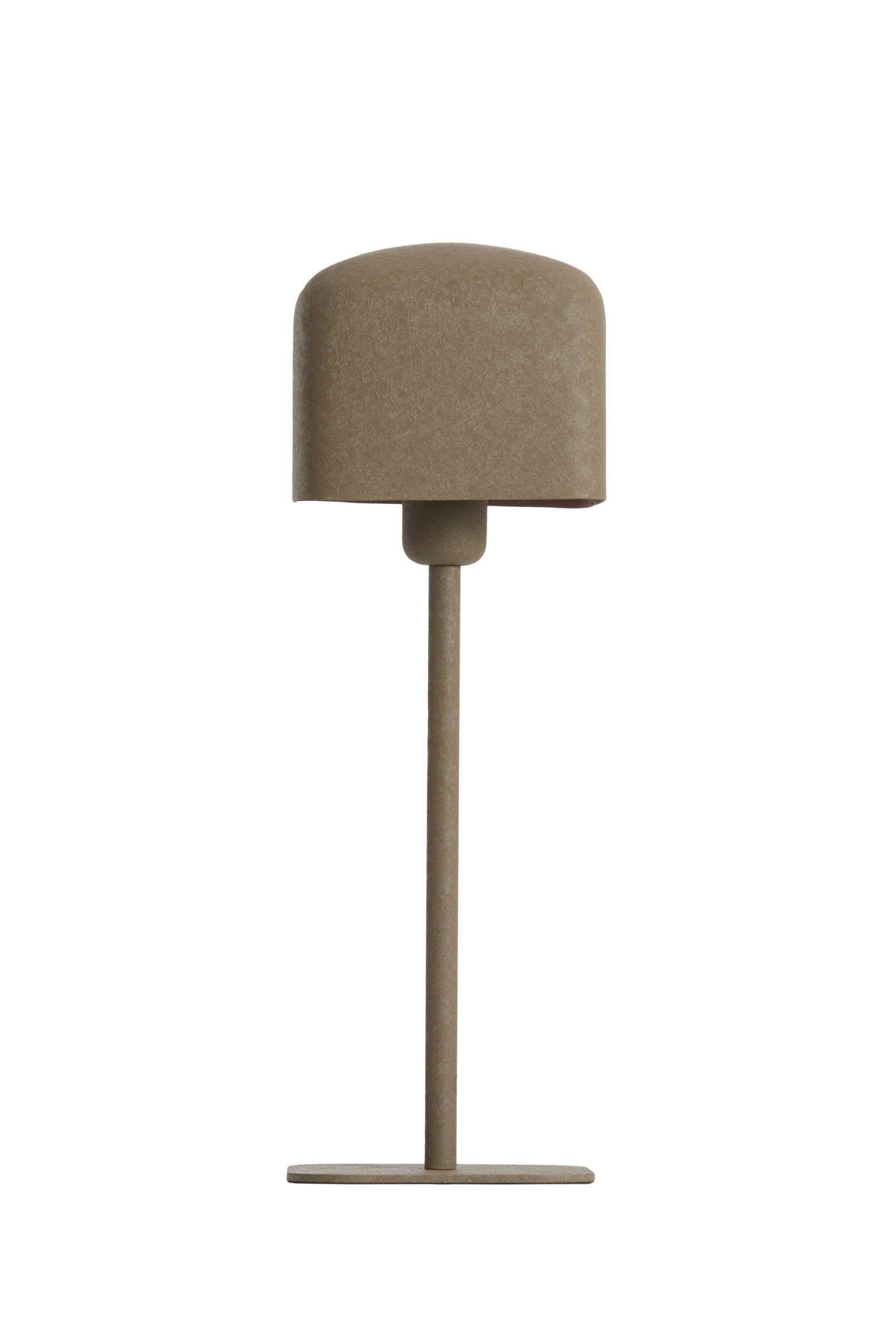 Light & Living Tafellamp 15x15x46 cm ELENIE mat donker bruin