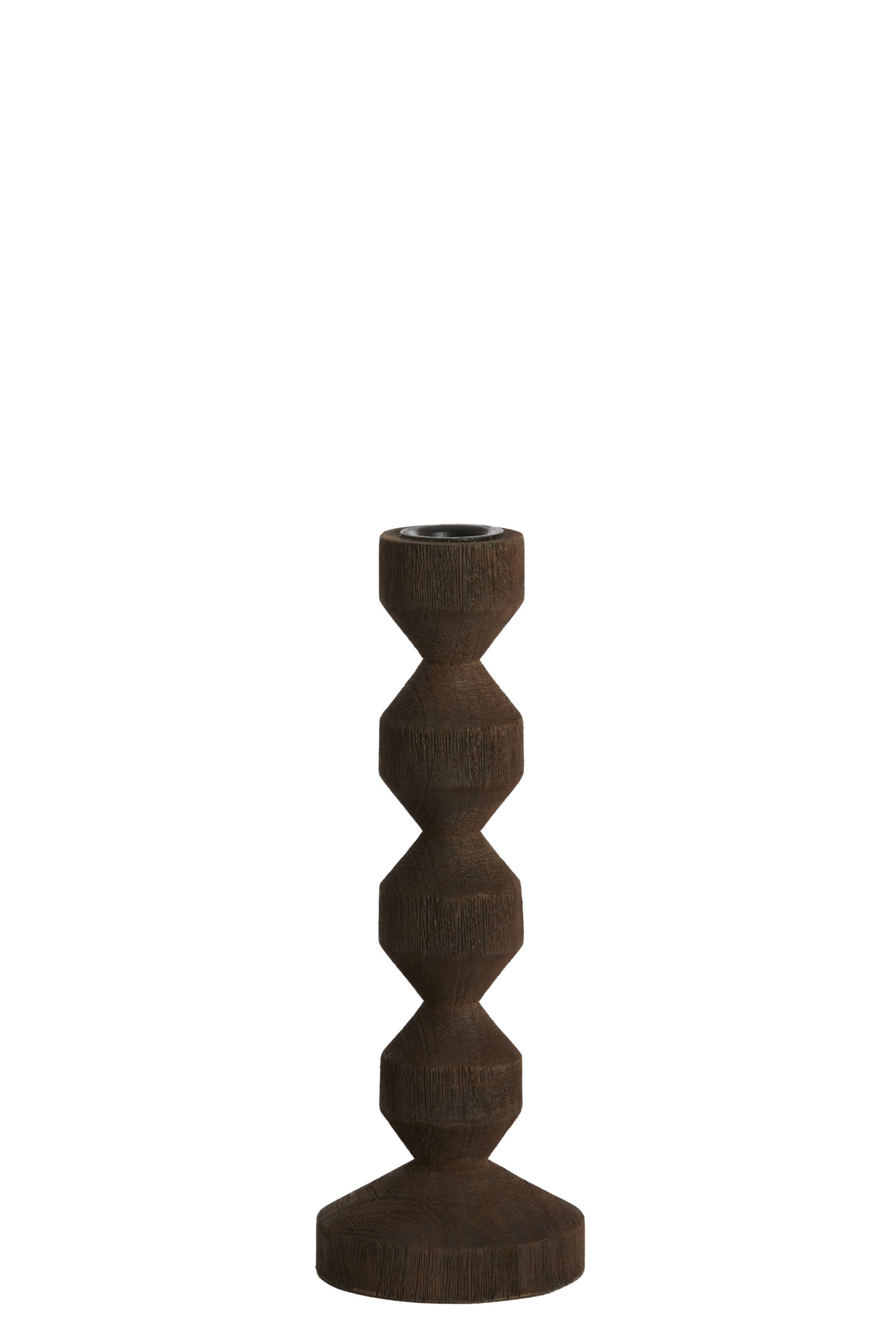 Light & Living Kandelaar Ø12x25 cm DOZZA hout mat donker bruin