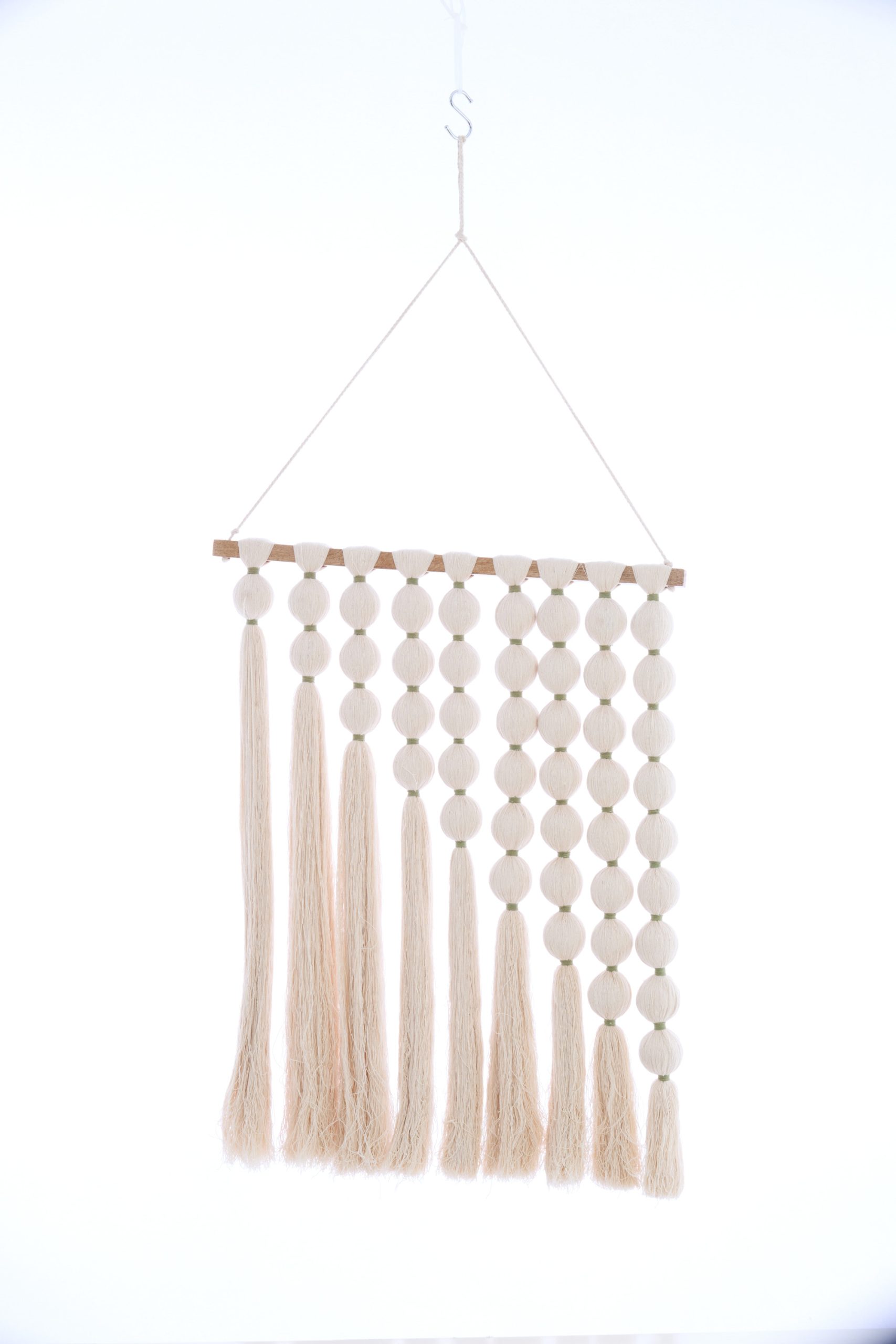 Light & Living Wandornament 60x4x76 cm WARD crème+groen