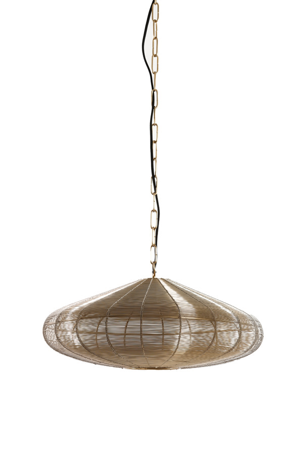 Light & Living Hanglamp Ø51x20 cm BAHOTO licht goud