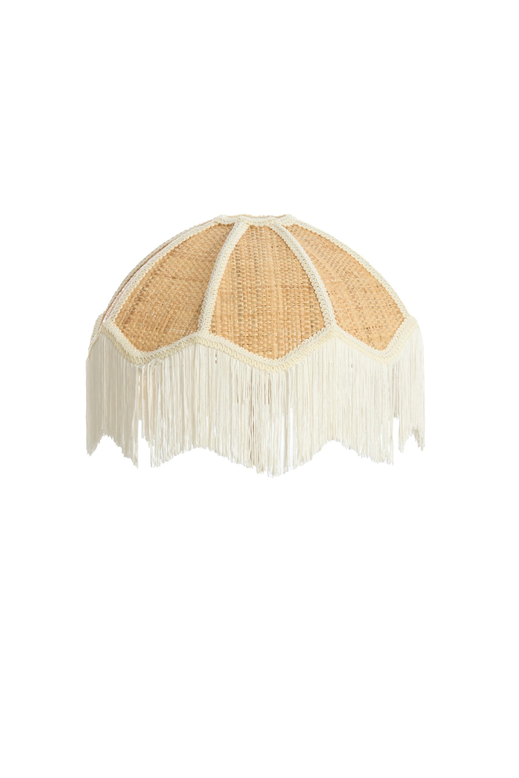 Light & Living Kap Ø35x26 cm MALACIA raffia naturel+crème