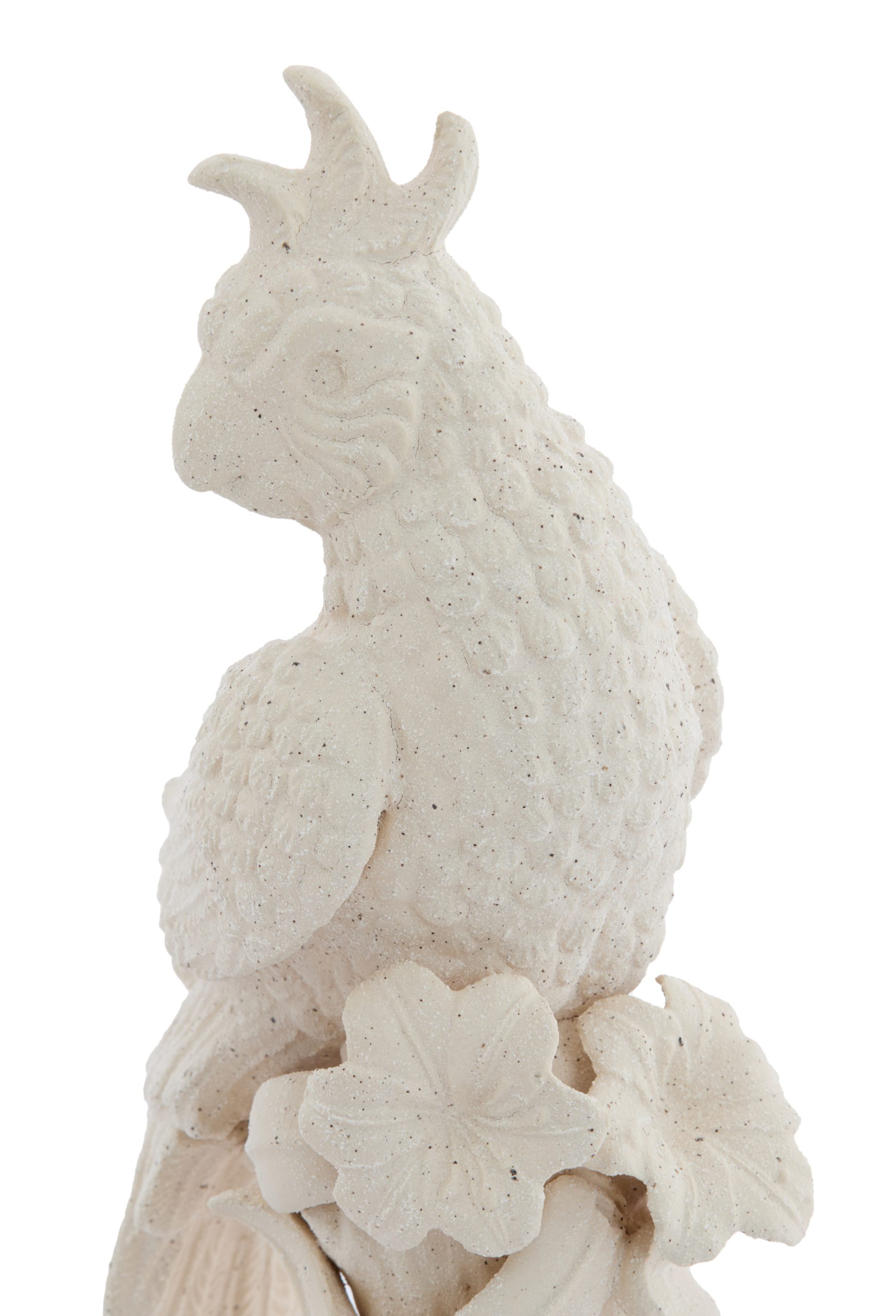 Light & Living Ornament 22,5x14x39 cm BIRD keramiek mat crème