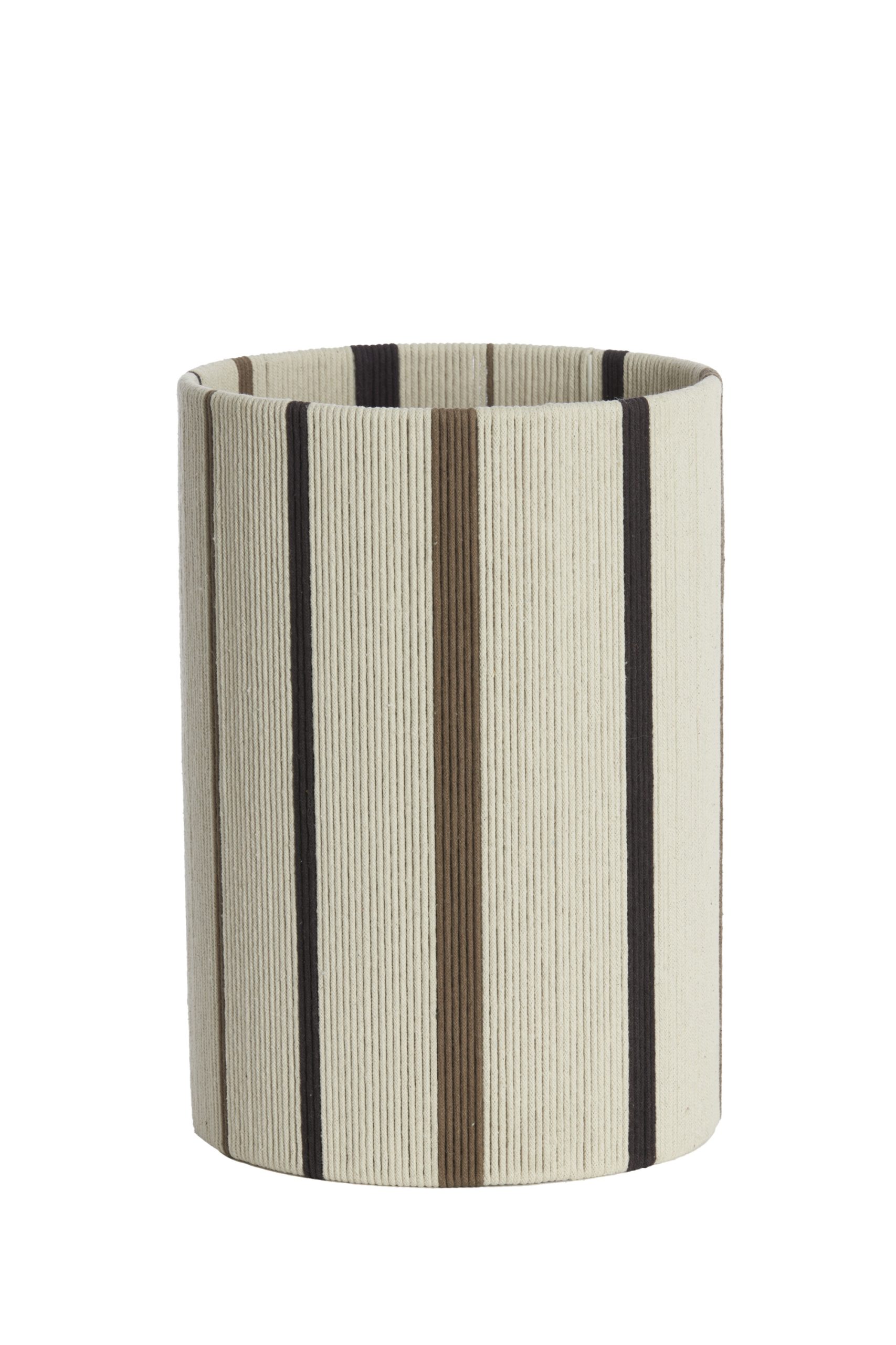 Light & Living Kap cilinder 25-25-36 cm MEDAN crème+bruin+donker bruin