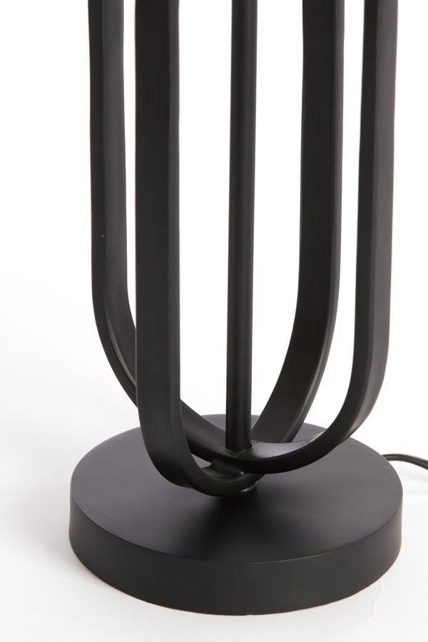Light & Living Lampvoet Ø16x55 cm ASTER mat zwart