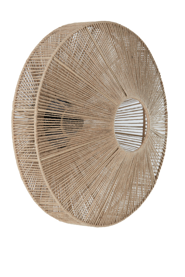 Light & Living Wandlamp Ø43x43 cm LYRA naturel+mat zwart