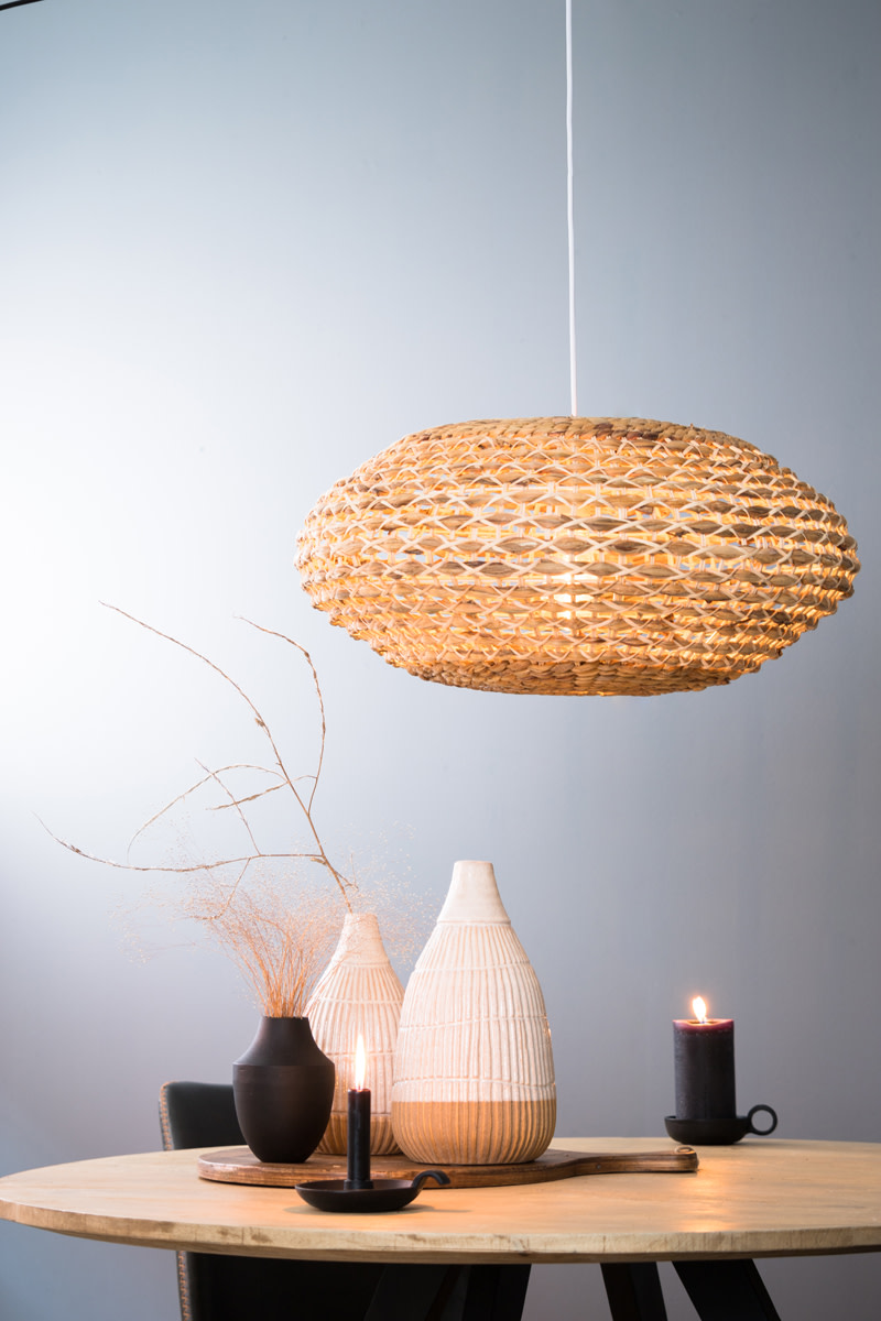 Light & Living Hanglamp Ø42x47 cm TRIPOLI rotan naturel