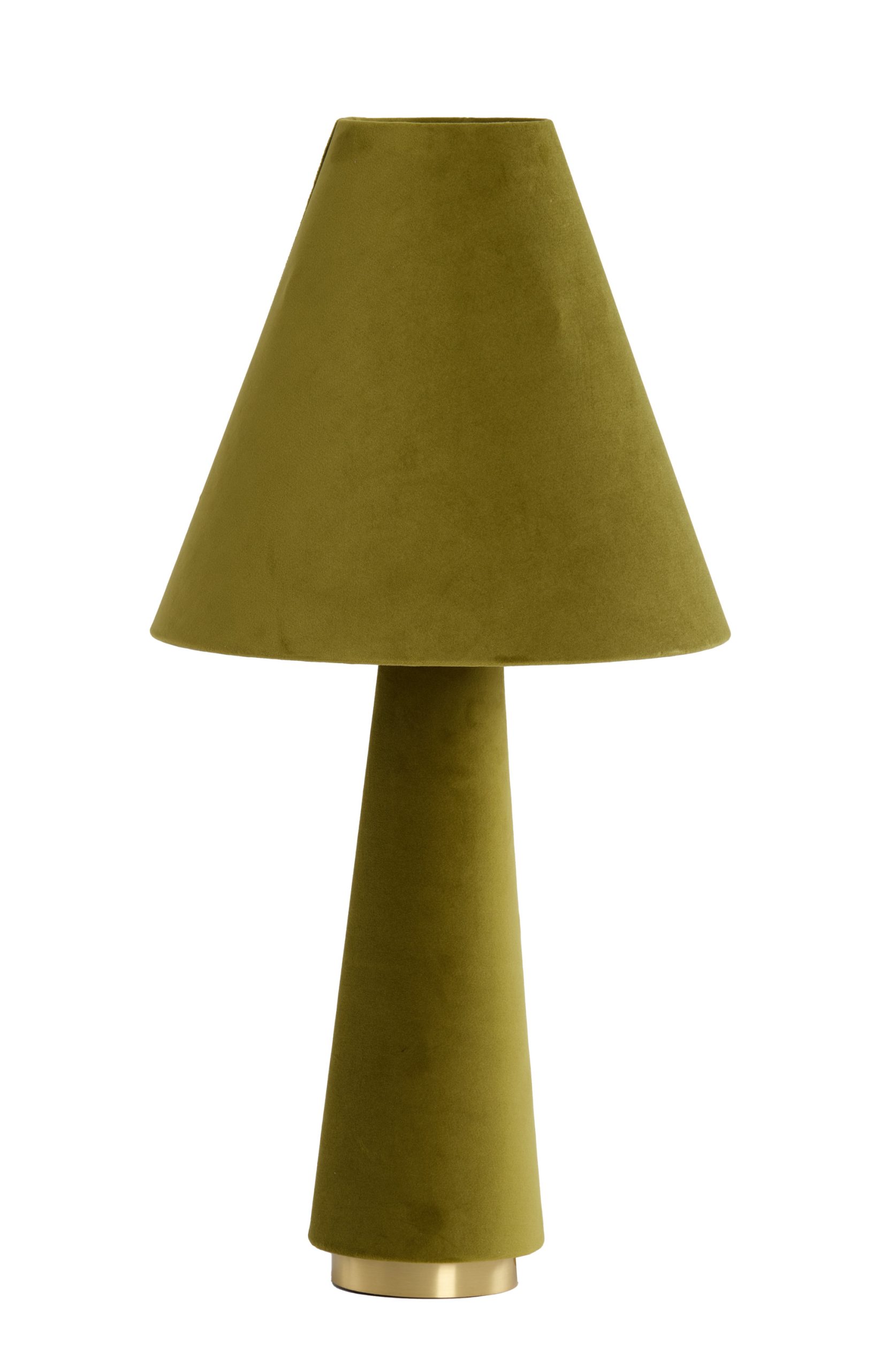Light & Living Tafellamp Ø30x61 cm DEVIA velvet groen