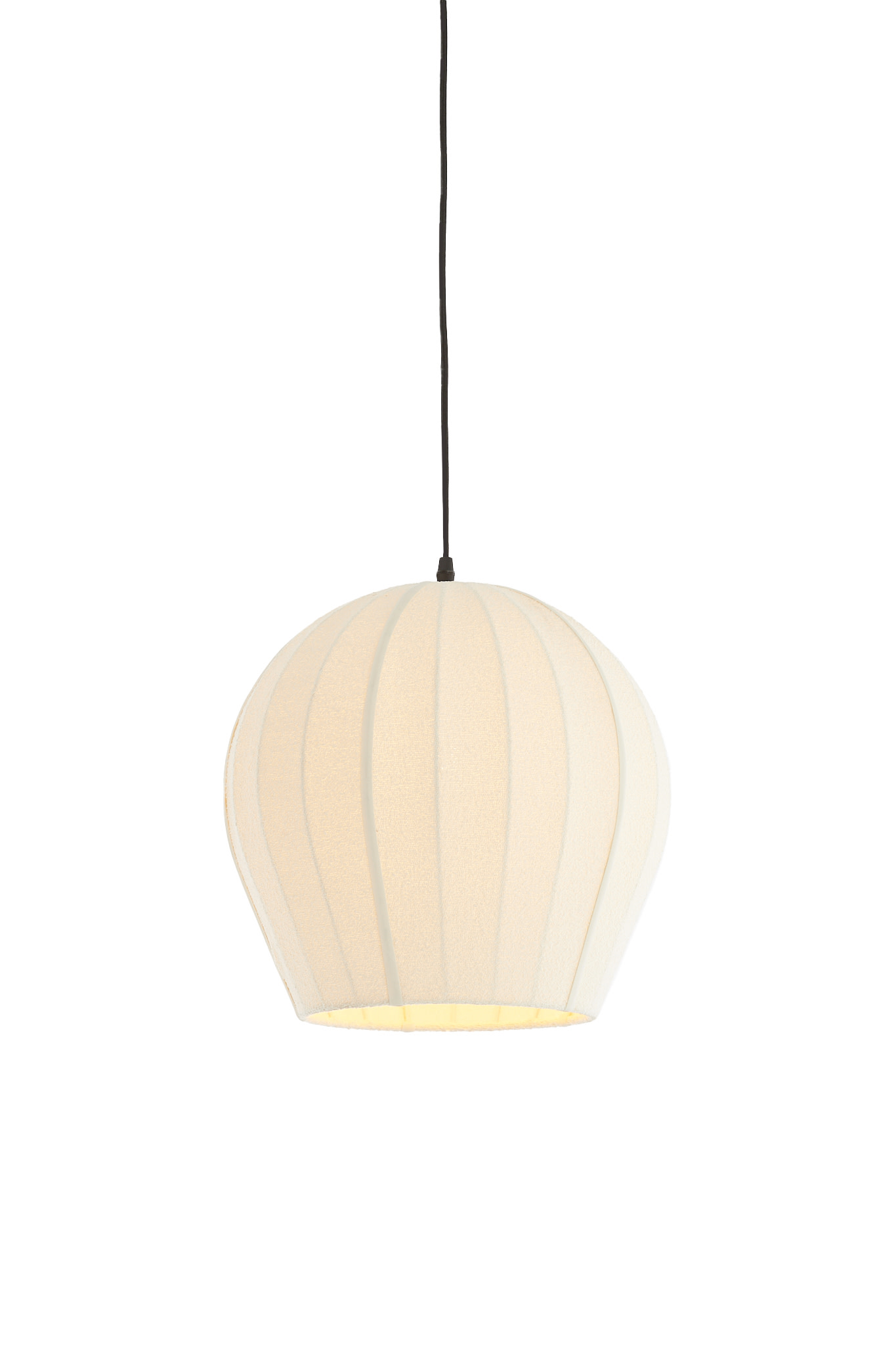 Light & Living Hanglamp Ø35x33 cm ZAGORI bouclé crème