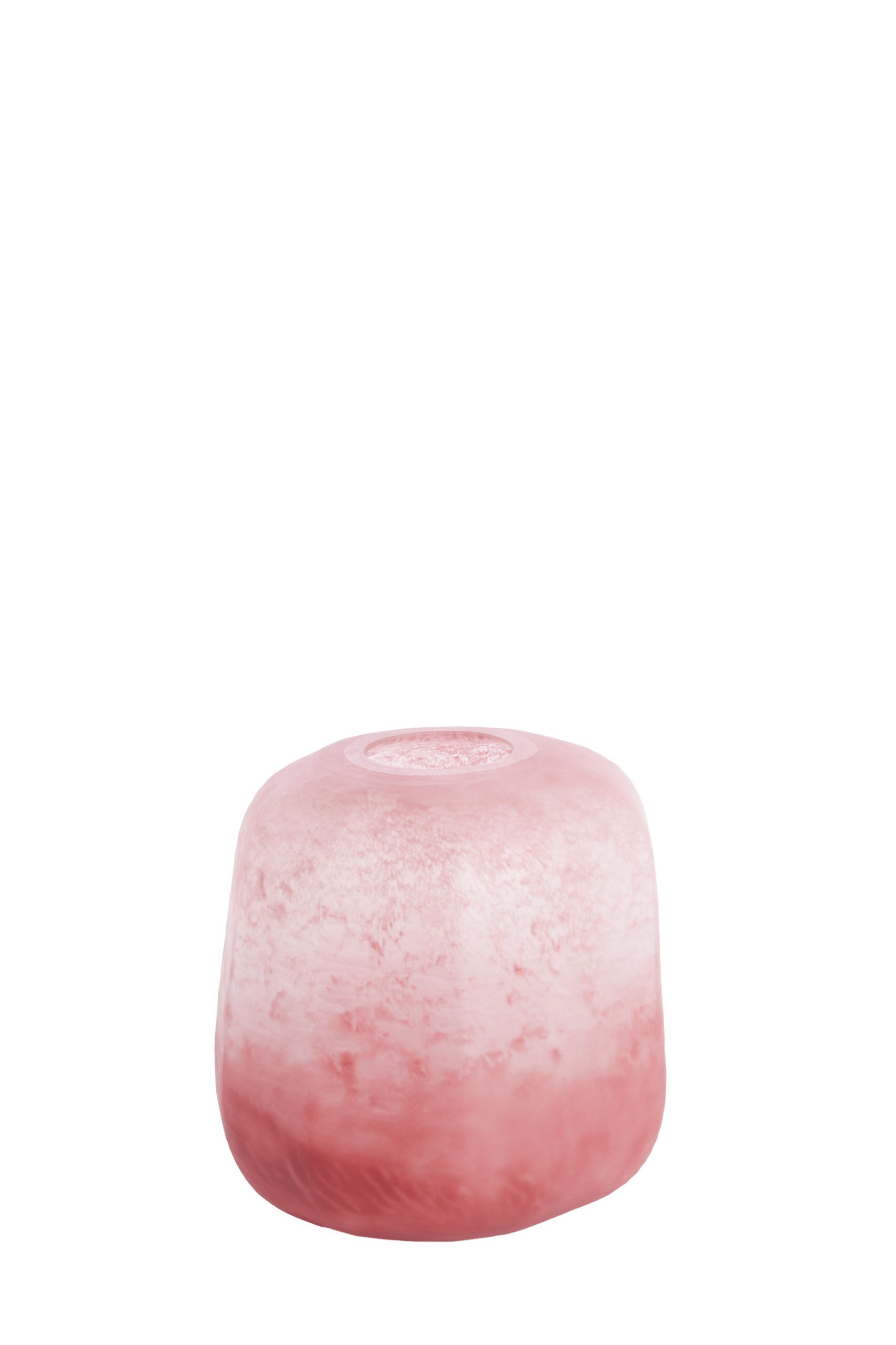 Light & Living Vaas Ø23x24 cm PACENGO glas koraal-licht roze