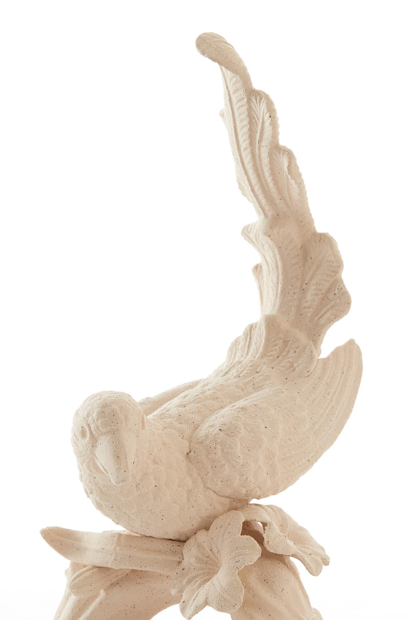 Light & Living Ornament 21,5x17x35 cm BIRD keramiek mat crème