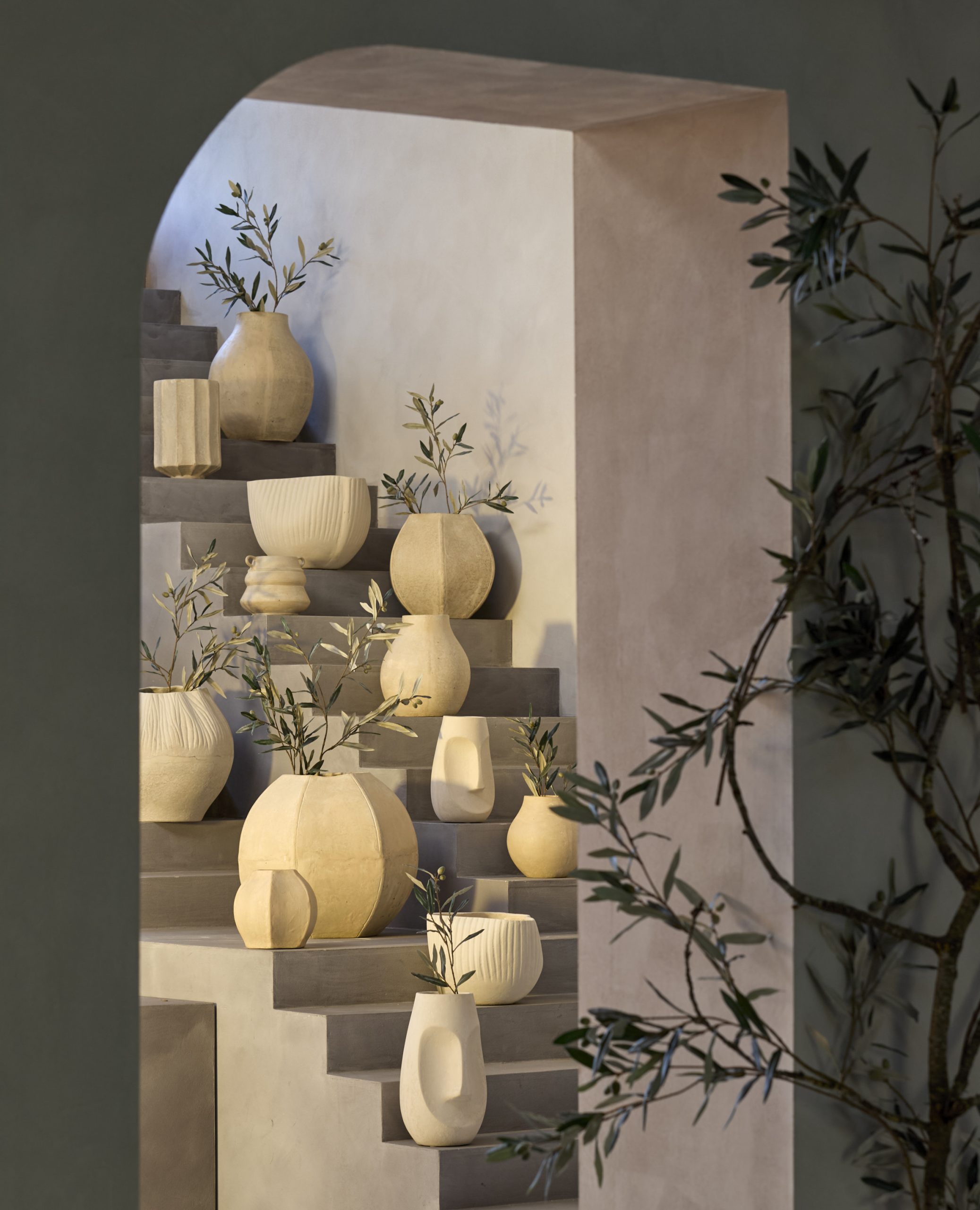 Light & Living Pot deco Ø35x42 cm NORELL naturel