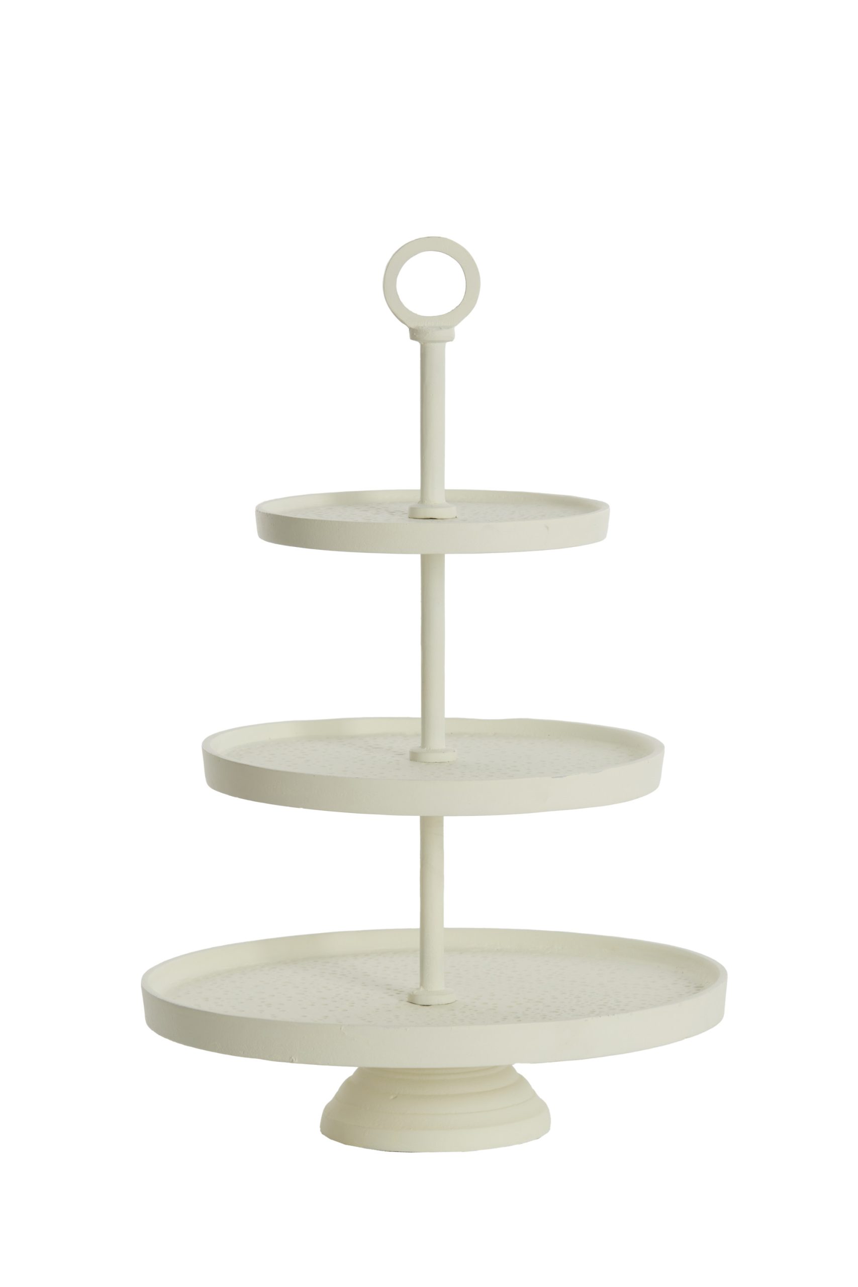 Light & Living Etagère 3 laags Ø32x48 cm LUTEK crème