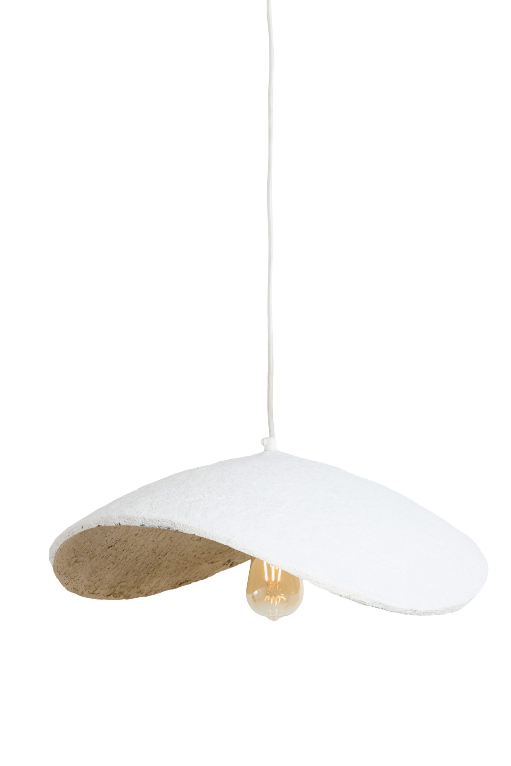 Light & Living Hanglamp 53x43x18 cm LONIA crème+antiek brons