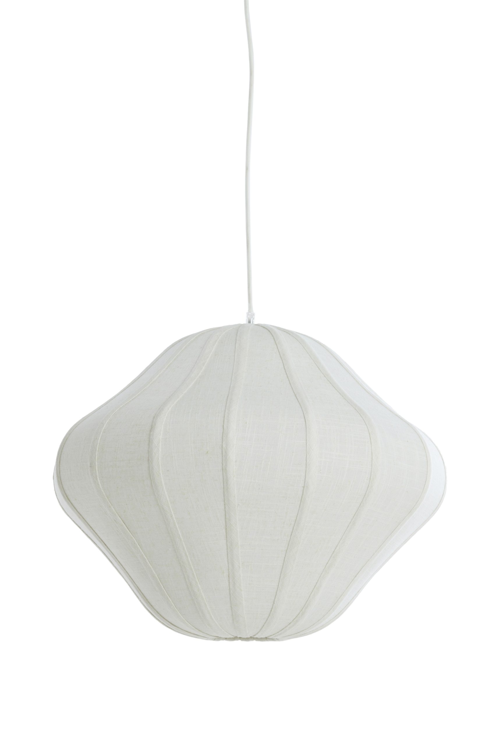 Light & Living Hanglamp Ø50x40 cm SUKAU linnen crème