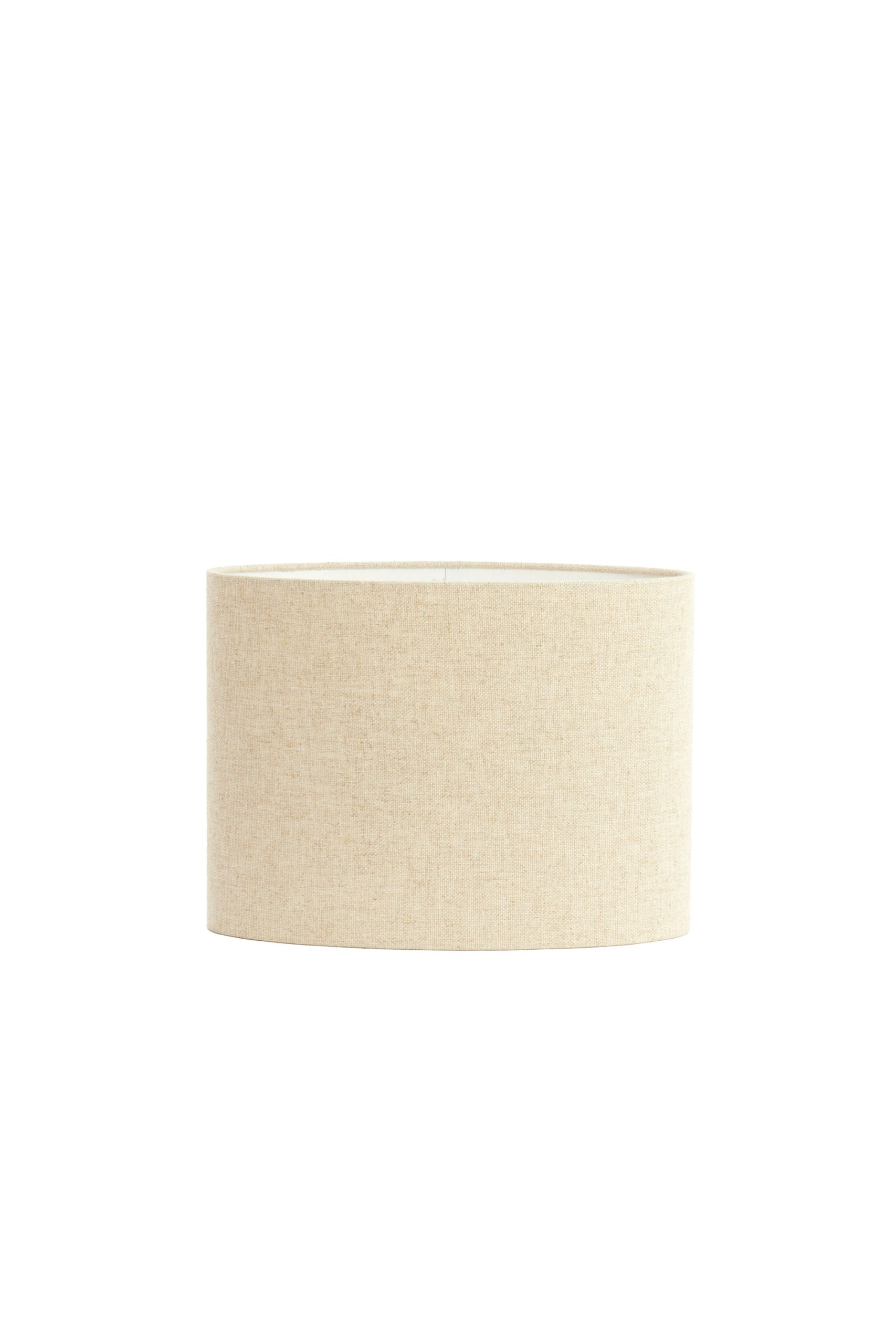 Light & Living Kap ovaal recht smal 38-17,5-28 cm LIVIGNO naturel