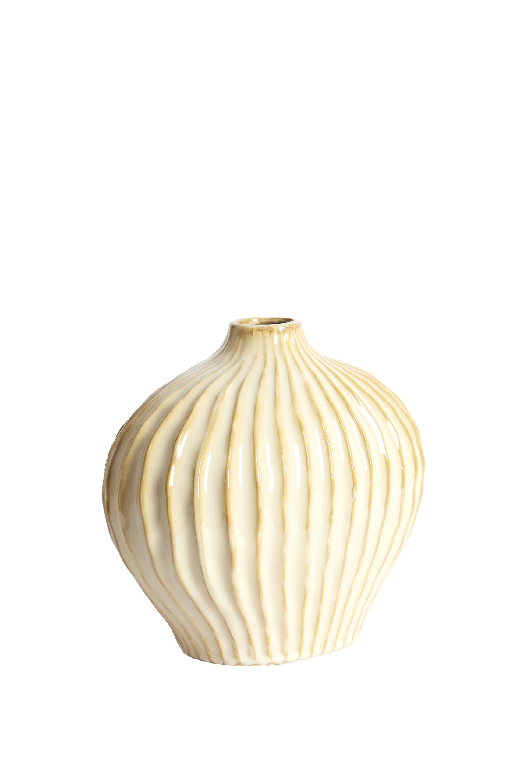 Light & Living Vaas deco 30x16x25 cm LORITO keramiek zand-beige