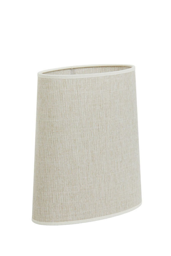 Light & Living Kap ellips smal hoog 21-17,5-23 cm BRESKA parel wit