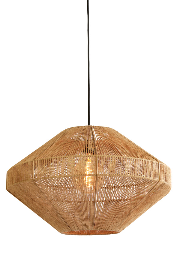 Light & Living Hanglamp Ø60x37 cm MALLOW jute naturel