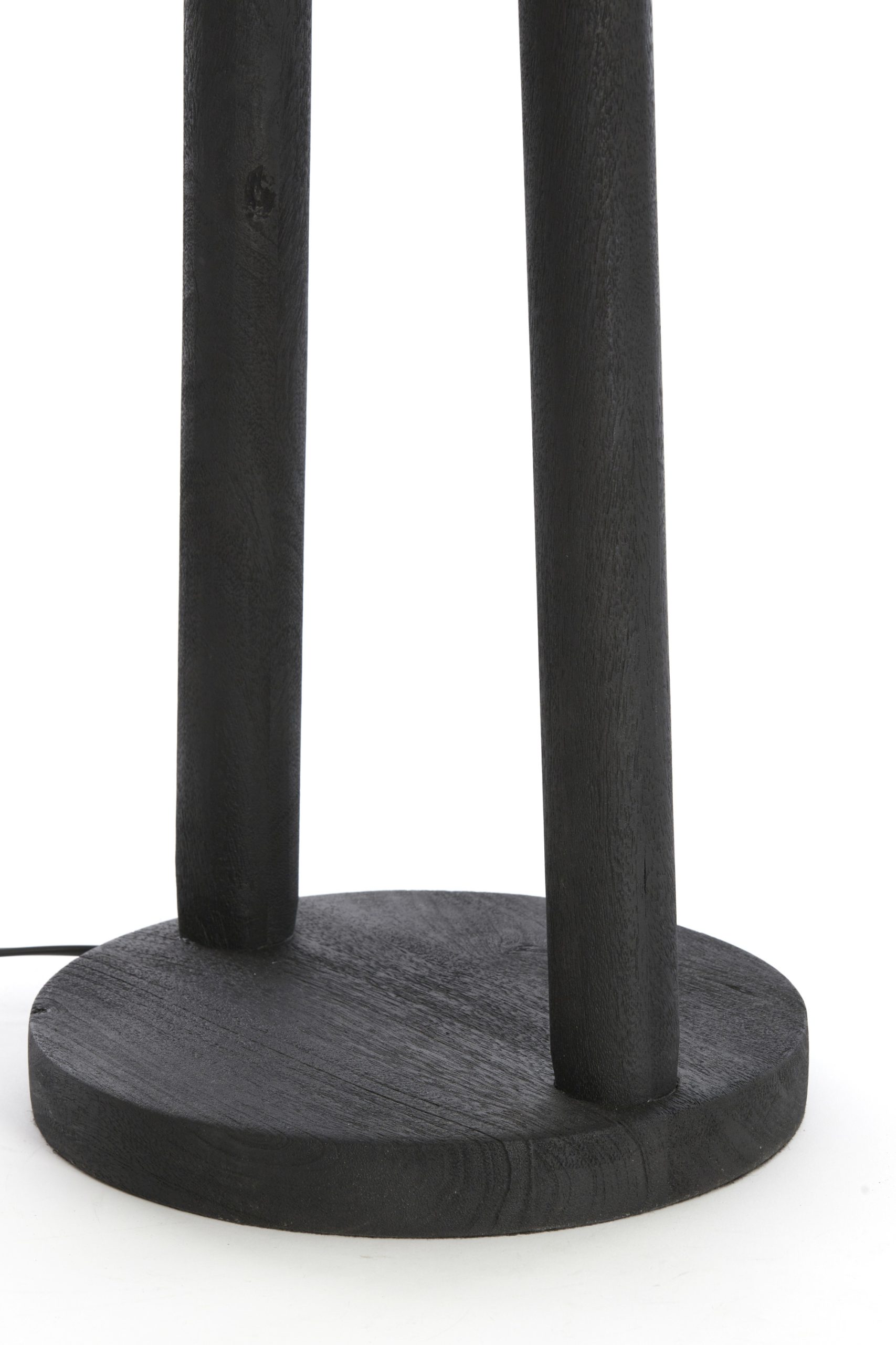 Light & Living Vloerlamp Ø30x135 cm XITTA hout mat zwart