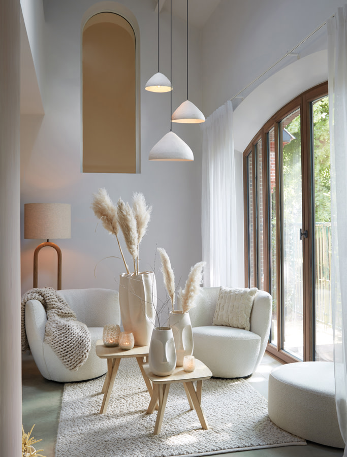 Light & Living Bijzettafel 50x50x42 cm QUENZA mango hout naturel