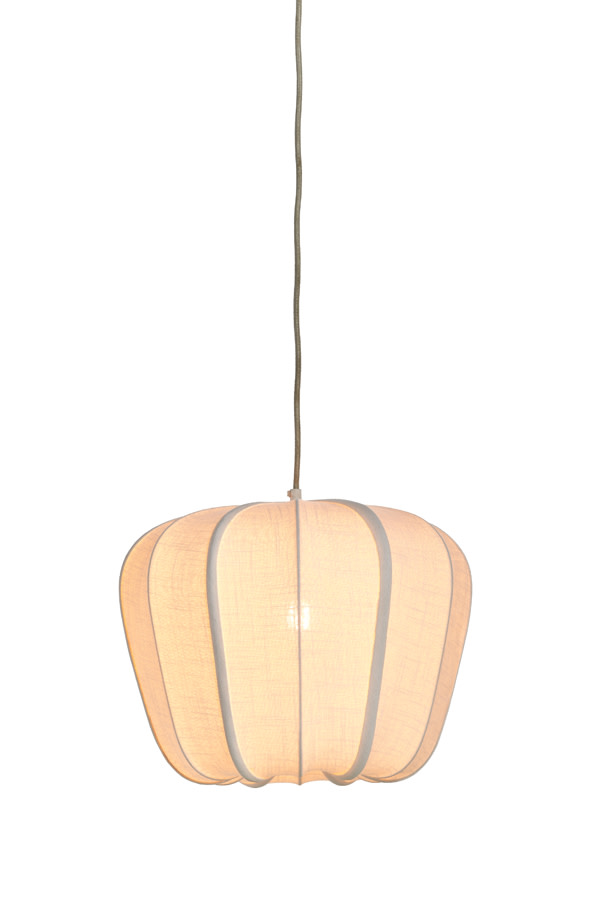 Light & Living Hanglamp Ø40x30 cm ZUBEDO wit