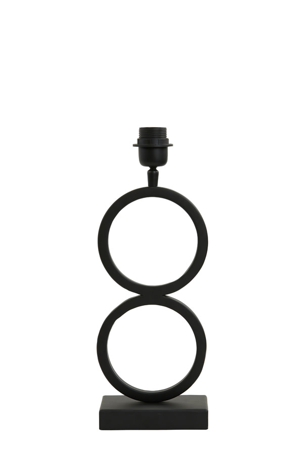 Light & Living Lampvoet 15x10x36 cm STELIOS mat zwart