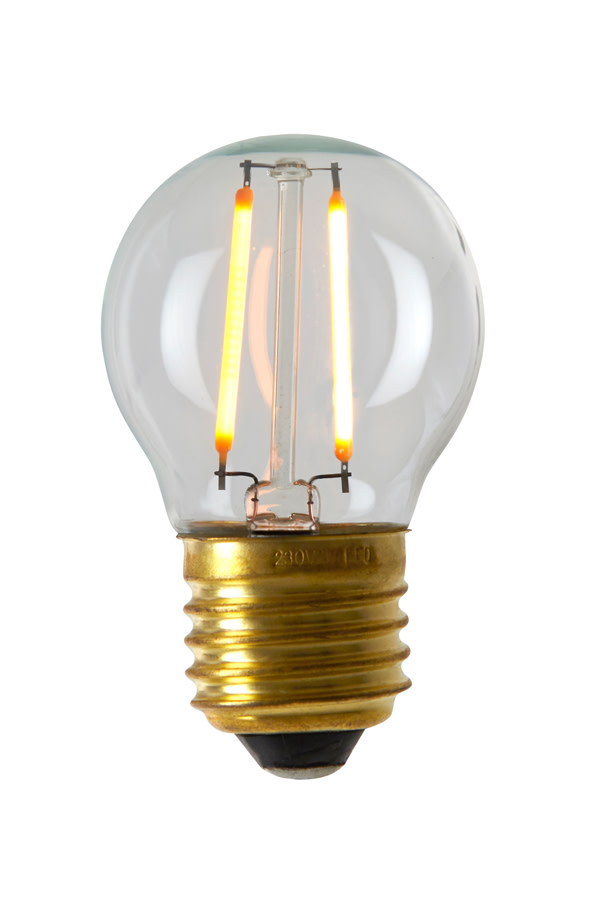 Light & Living LED kogel Ø4,5x7 cm LIGHT 2W helder E27 dimbaar