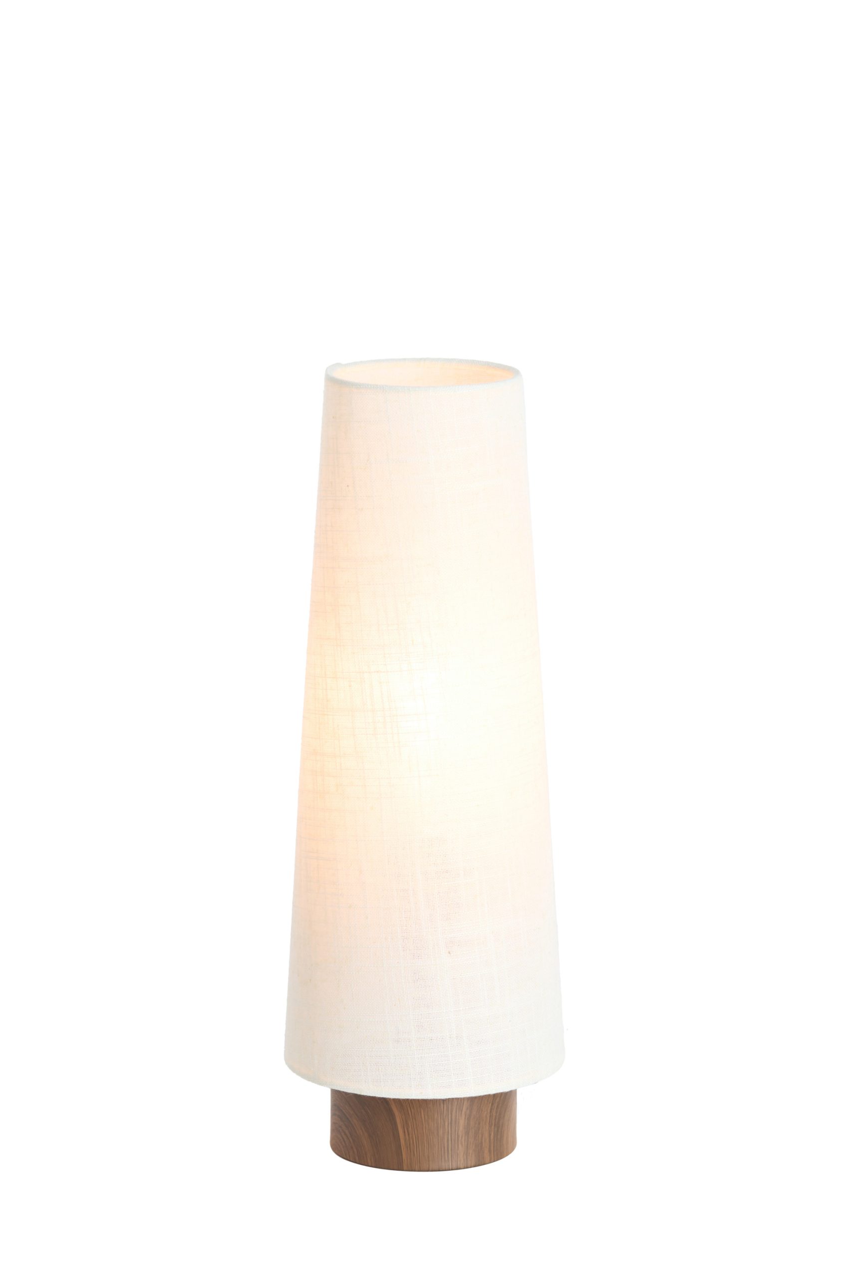 Light & Living Tafellamp Ø15x42 cm HOWIE hout print donker bruin+crème