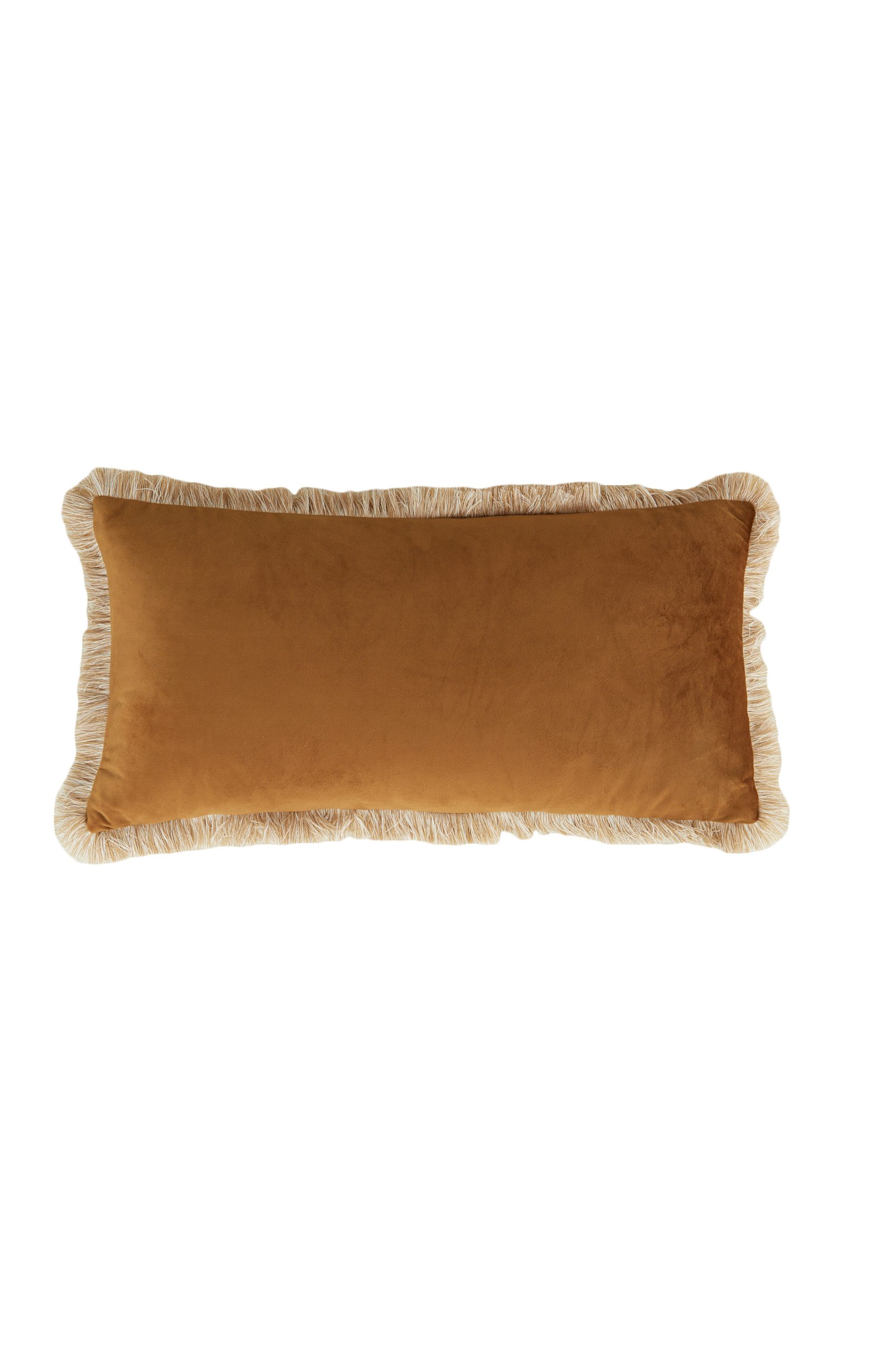 Light & Living Kussen 60x30 cm LIENA velvet brons-zand