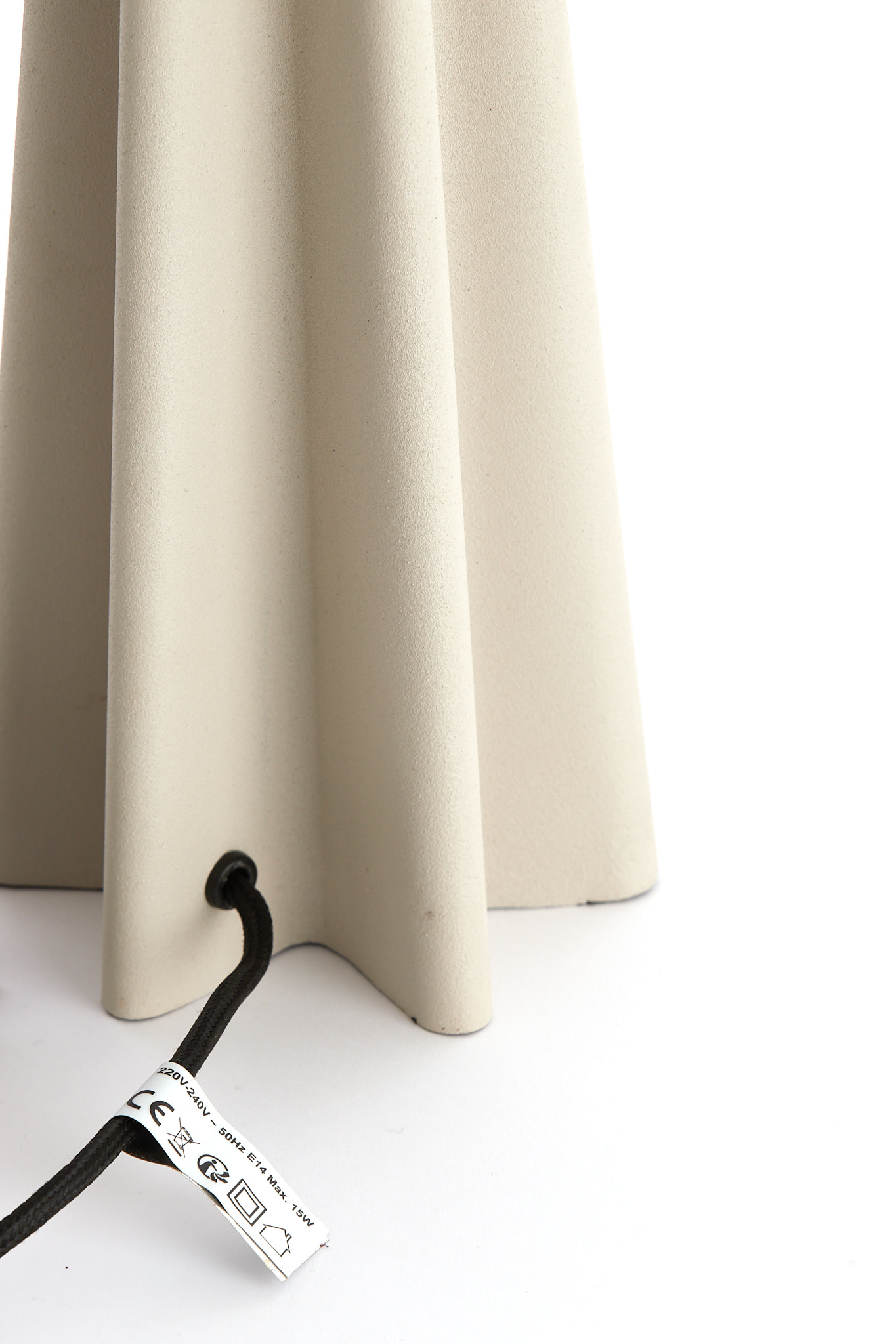 Light & Living Tafellamp E14 Ø38x49 cm CUKAI mat beige