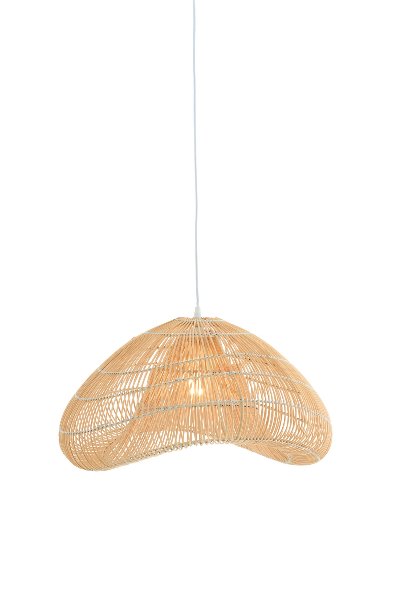 Light & Living Hanglamp 54x52,5x30,5 cm JANZUR rotan naturel