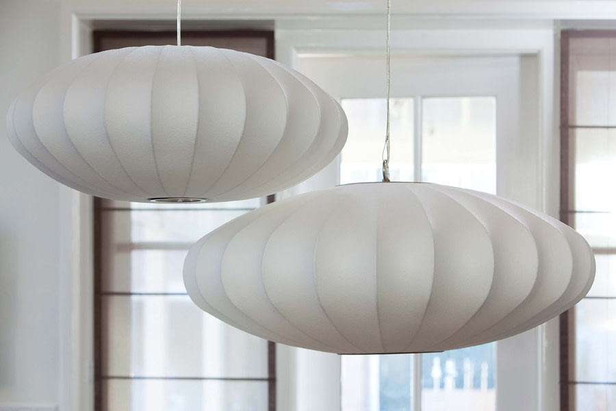 Light & Living Hanglamp Ø50x22 cm FAY wit