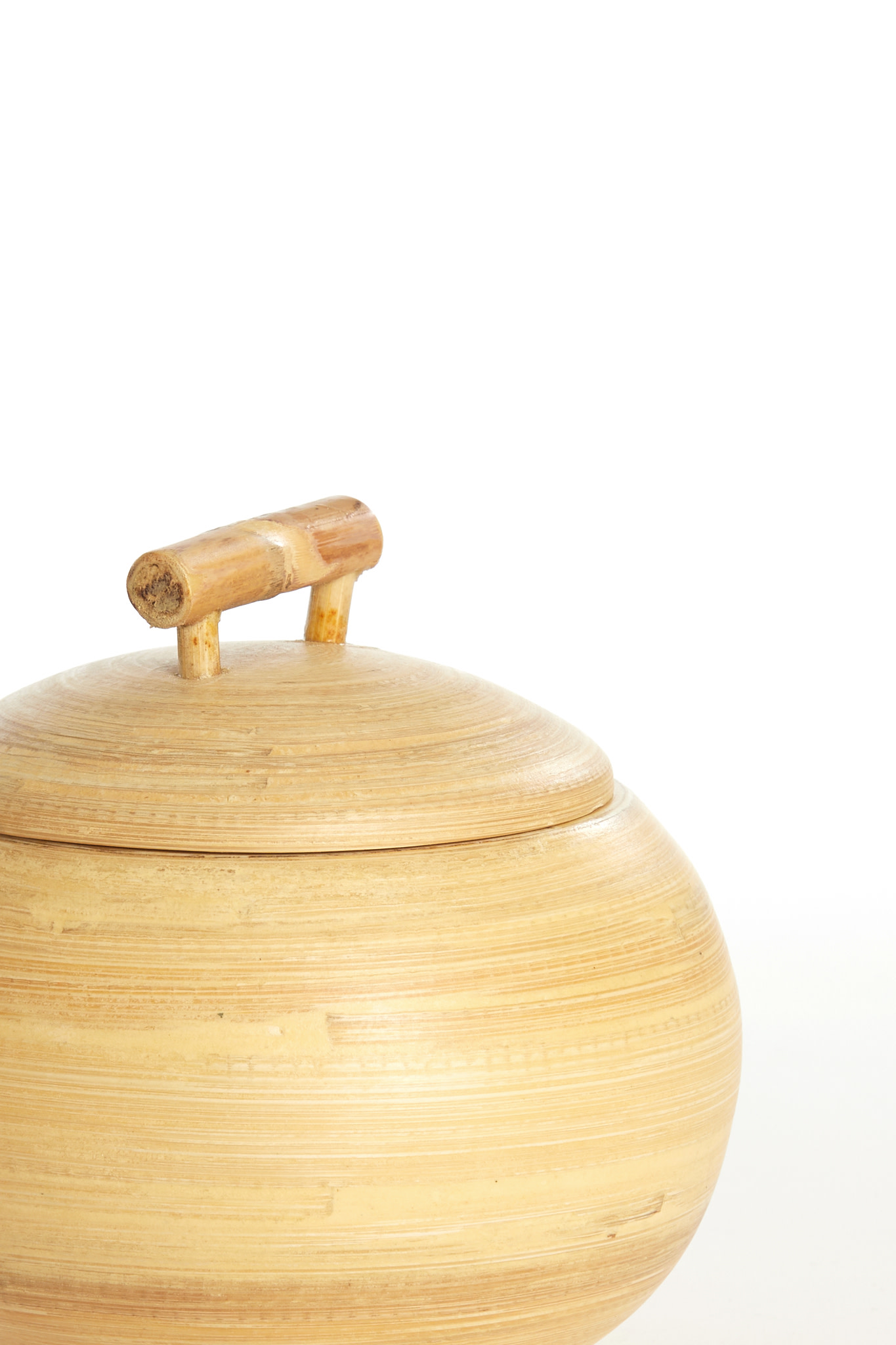 Light & Living Pot deco Ø16x15 cm MACEO bamboe naturel